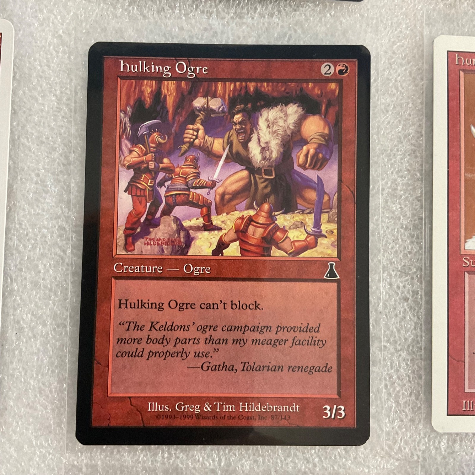 MTG 20 Card Lot Hill Giant Hurloon Minotaur Incinerate Mixed Sets - Image 8