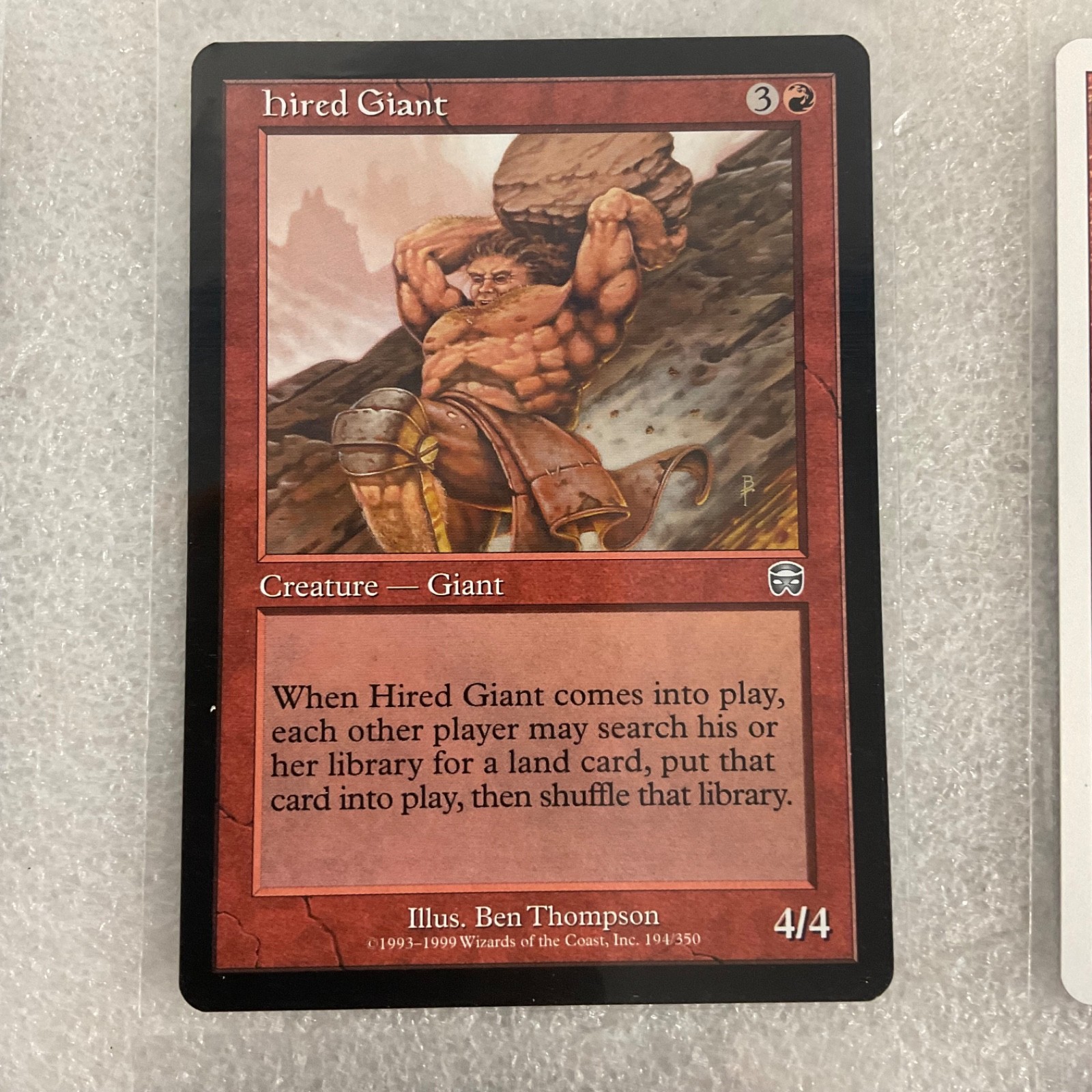 MTG 20 Card Lot Hill Giant Hulking Cyclops Mixed Sets Vintage - Image 19