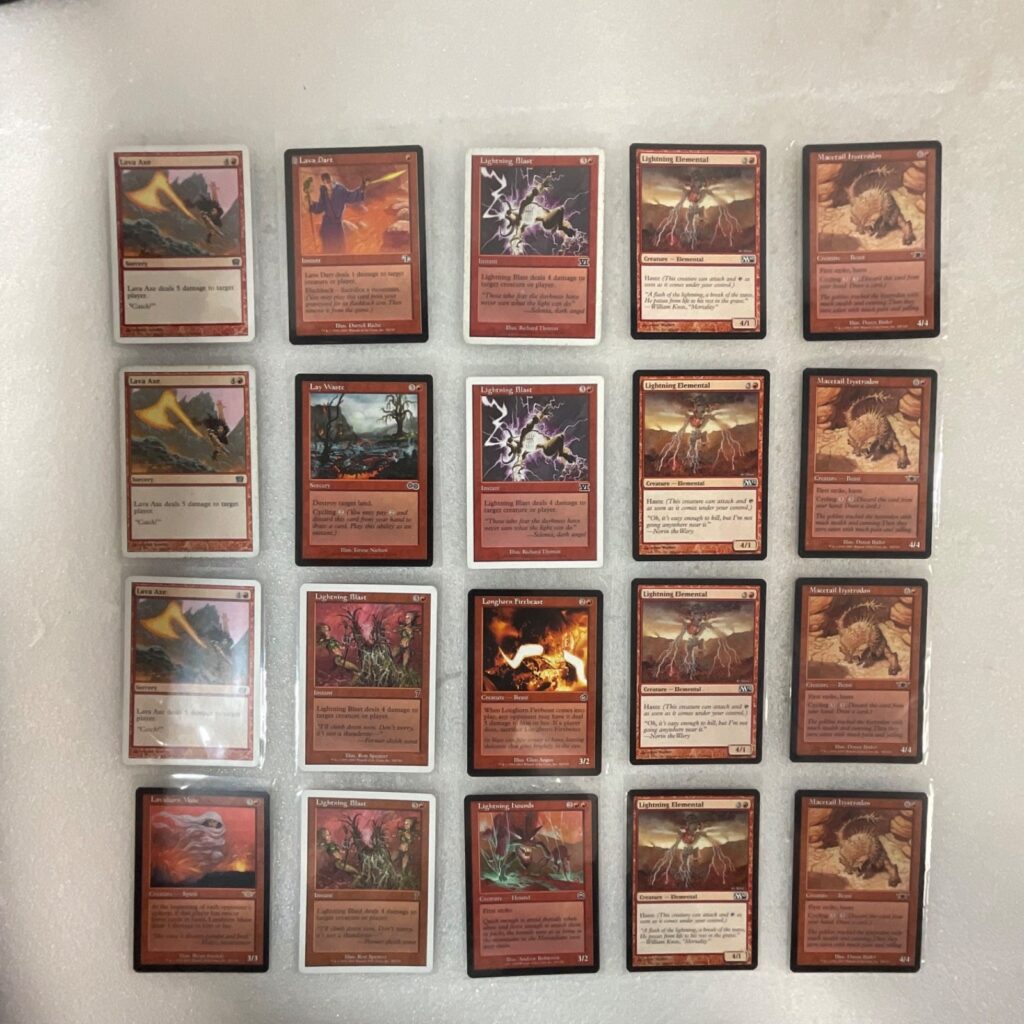 MTG 20 Card Lot Lavaborn Muse Lightning Elemental Mixed Sets - Image 1