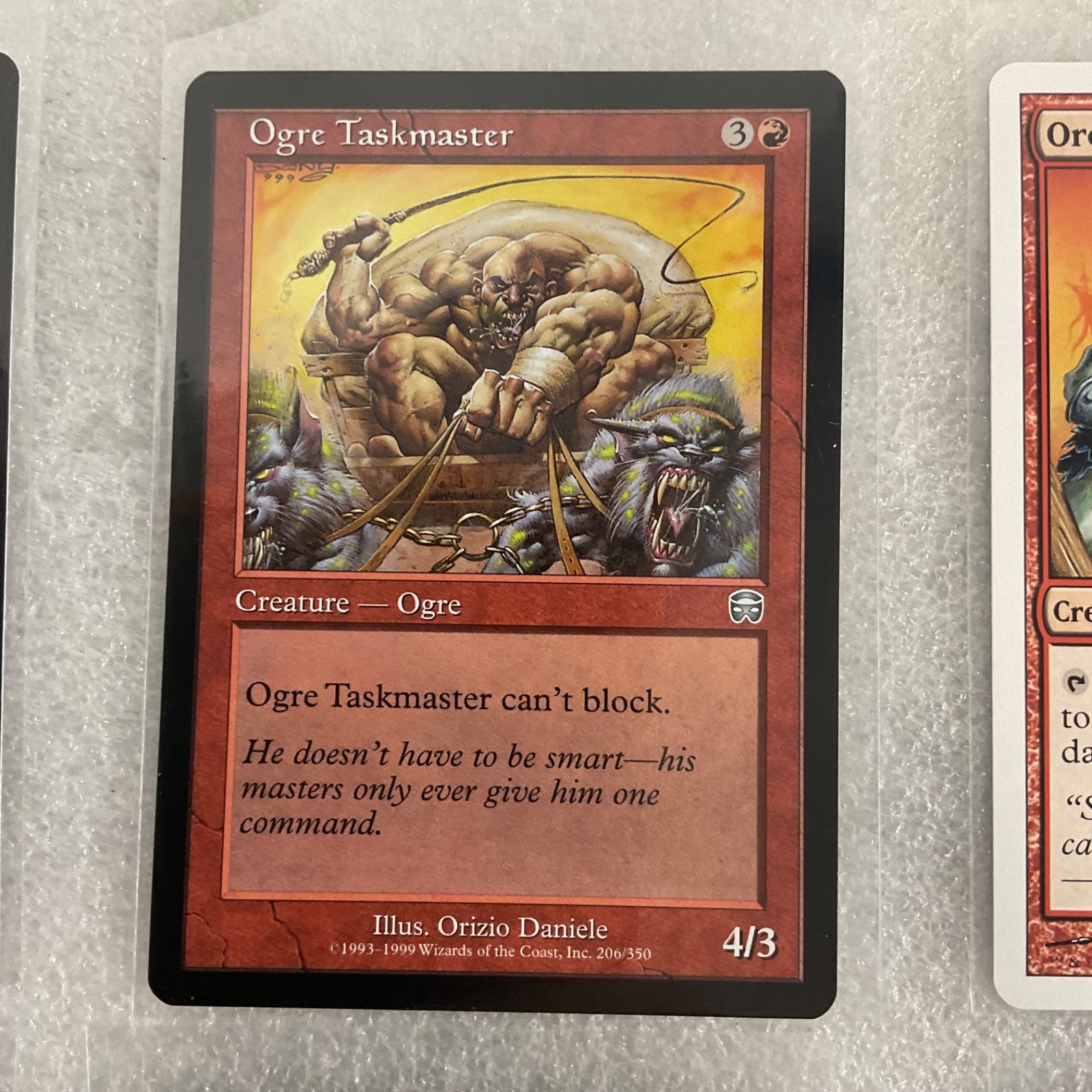 MTG 20 Card Lot Ogre Taskmaster Orcish Artillery Mixed Sets Lot - Image 10