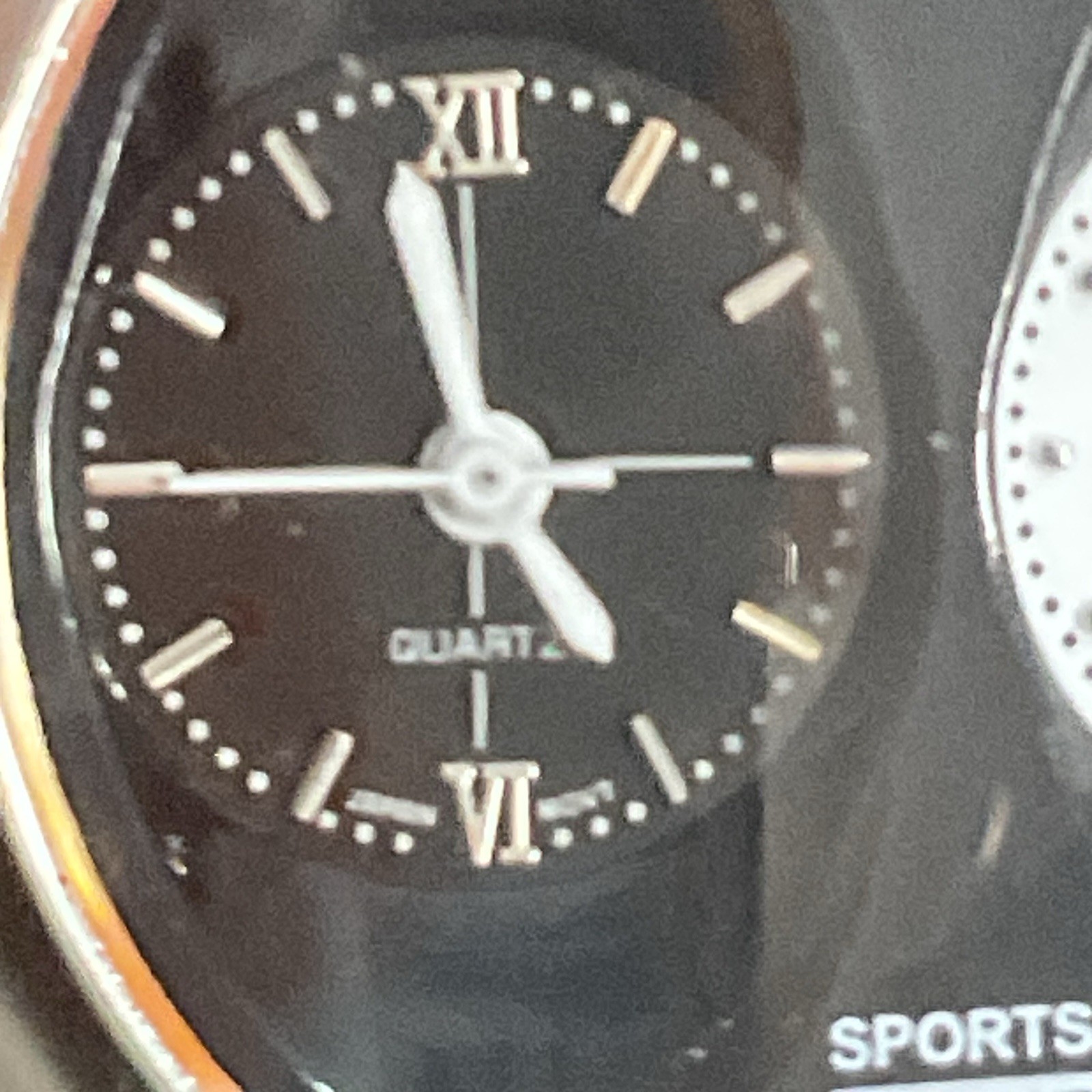 Dual Time Wristwatch Two Crowns In USA INC Alloy Case GnuFashion - Image 11