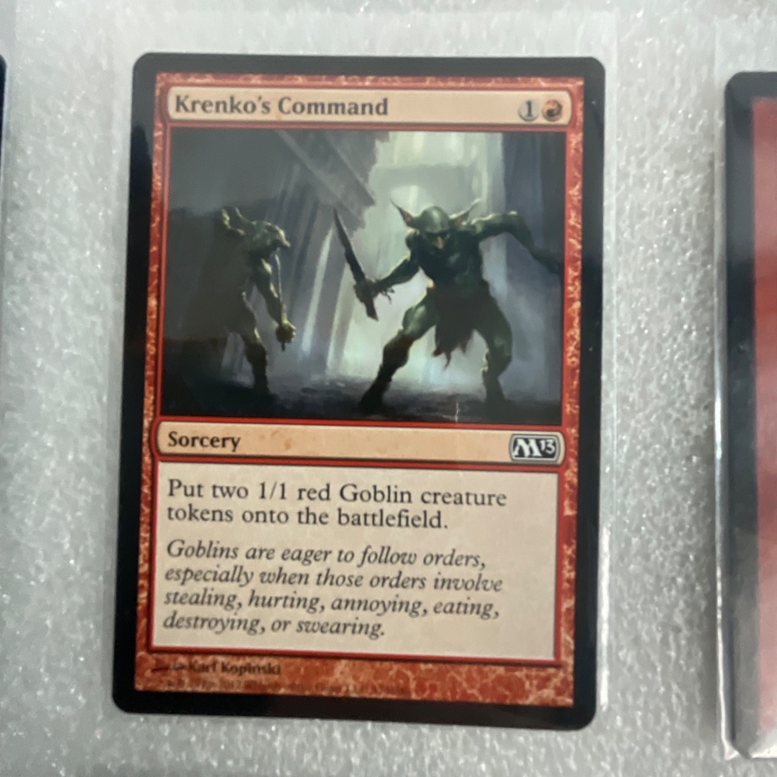 MTG 20 Card Lot Krenko’s Command Lava Axe Mixed Sets Tempest Nemesis - Image 9