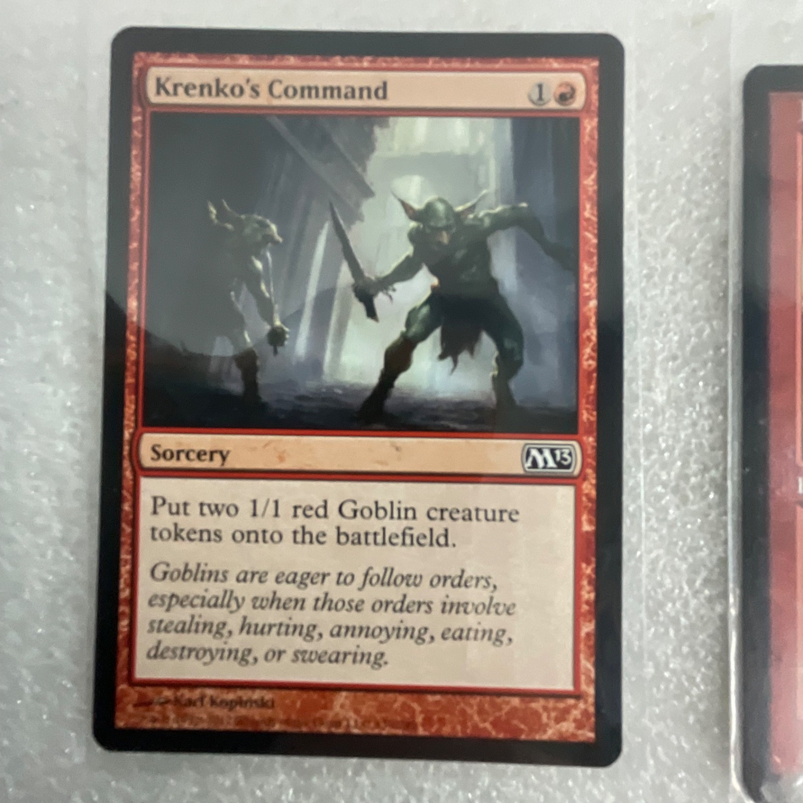 MTG 20 Card Lot Krenko’s Command Lava Axe Mixed Sets Tempest Nemesis - Image 10