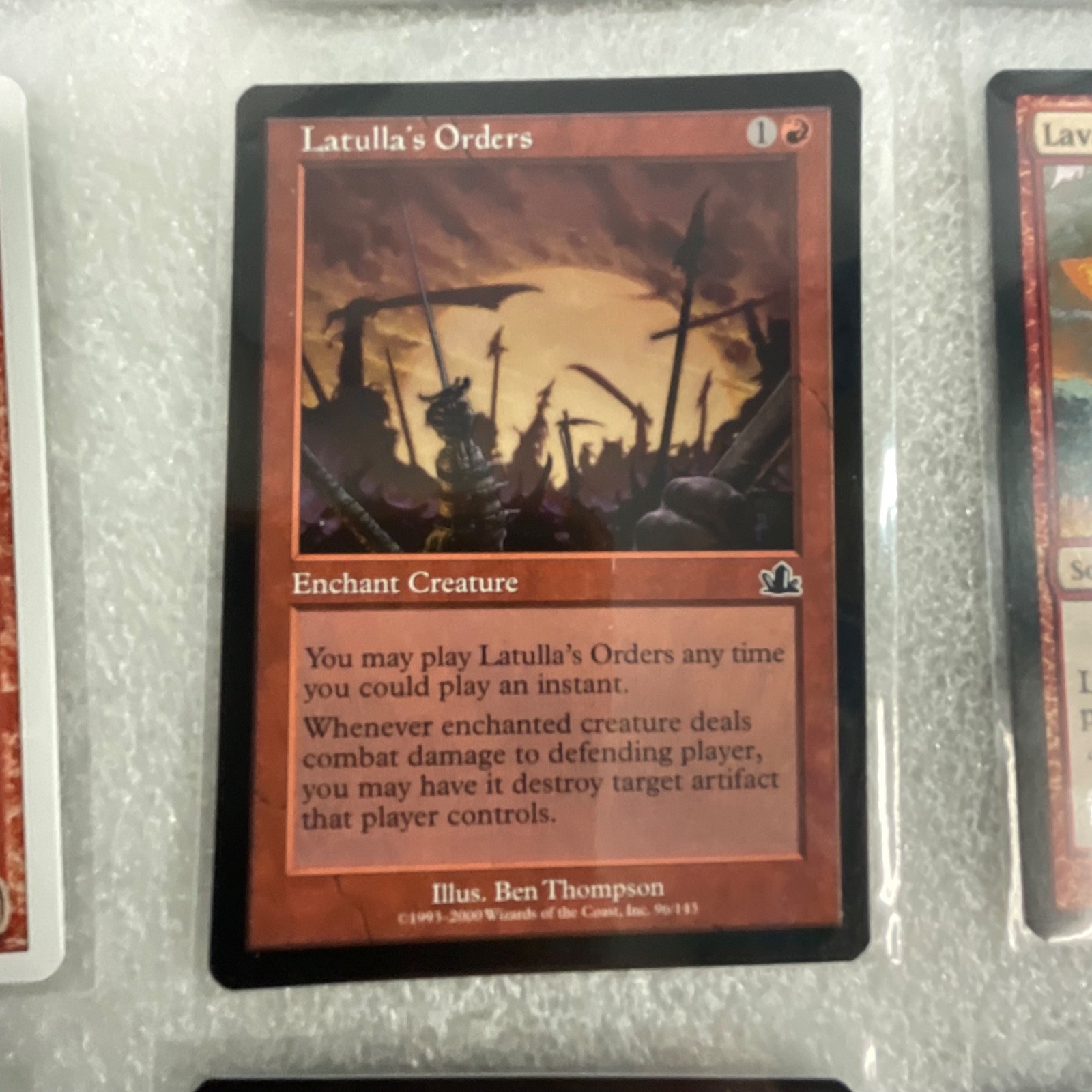 MTG 20 Card Lot Krenko’s Command Lava Axe Mixed Sets Tempest Nemesis - Image 16