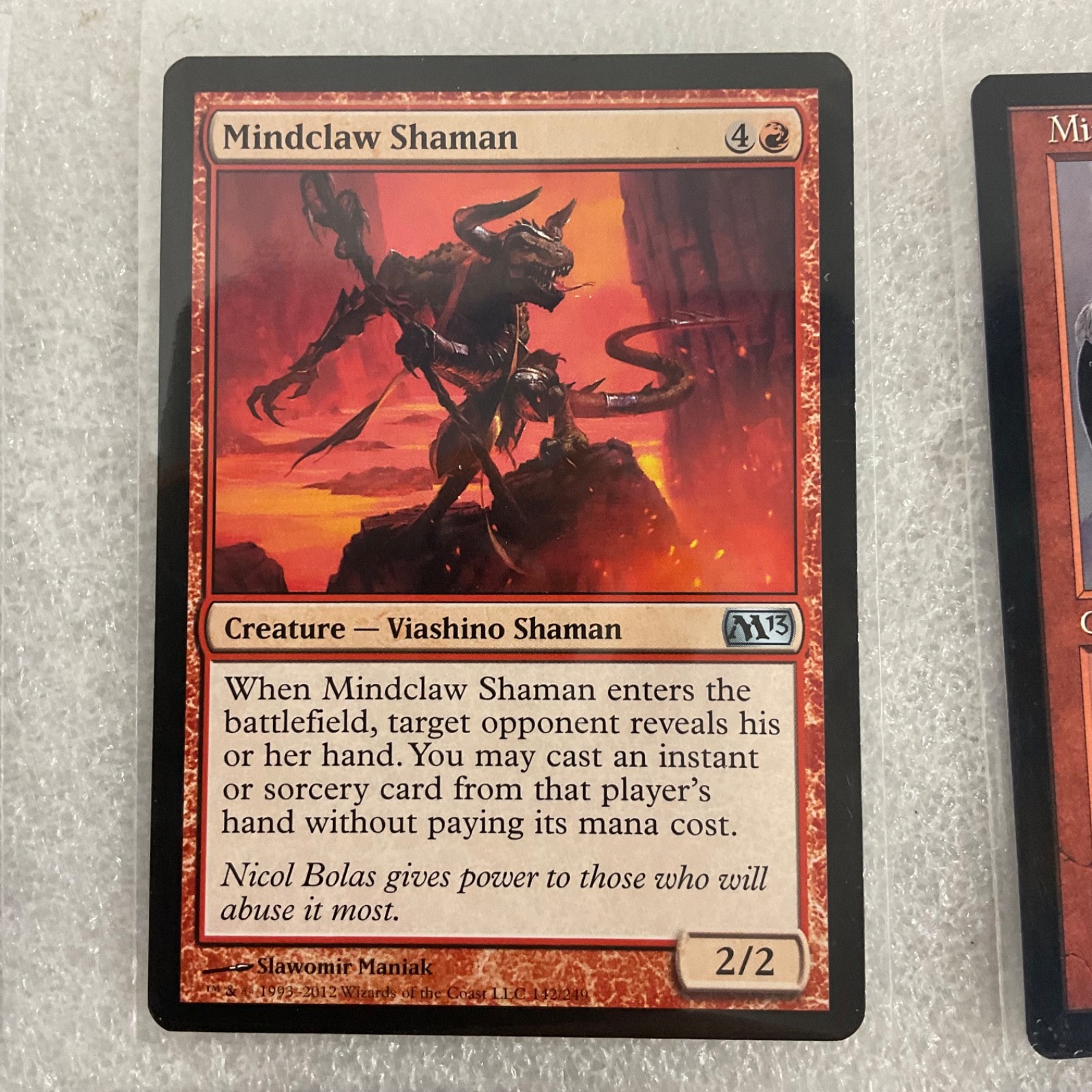 MTG 20 Card Red Lot Mindclaw Shaman Mogg Fanatic Mixed Sets - Image 11
