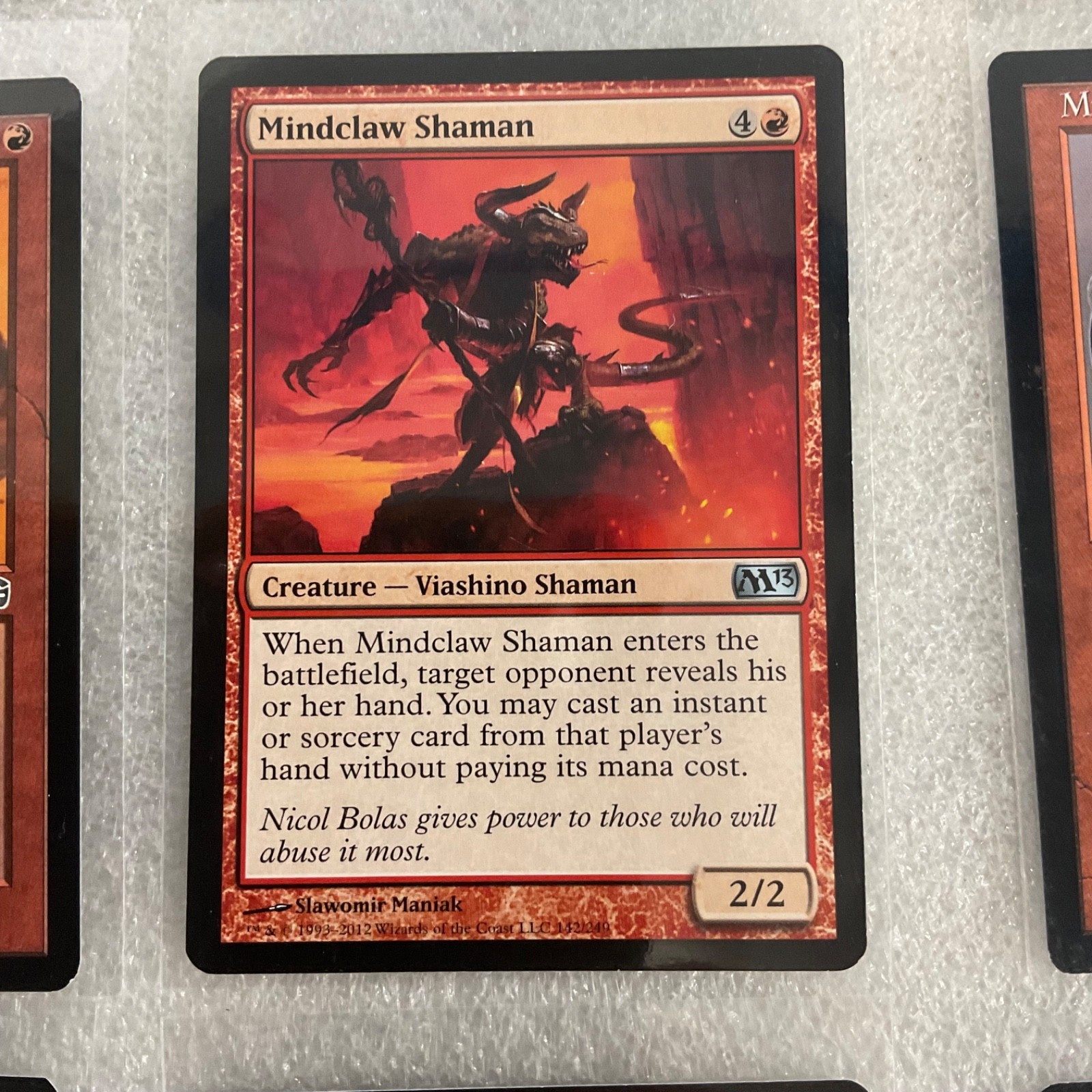 MTG 20 Card Red Lot Mindclaw Shaman Mogg Fanatic Mixed Sets - Image 12