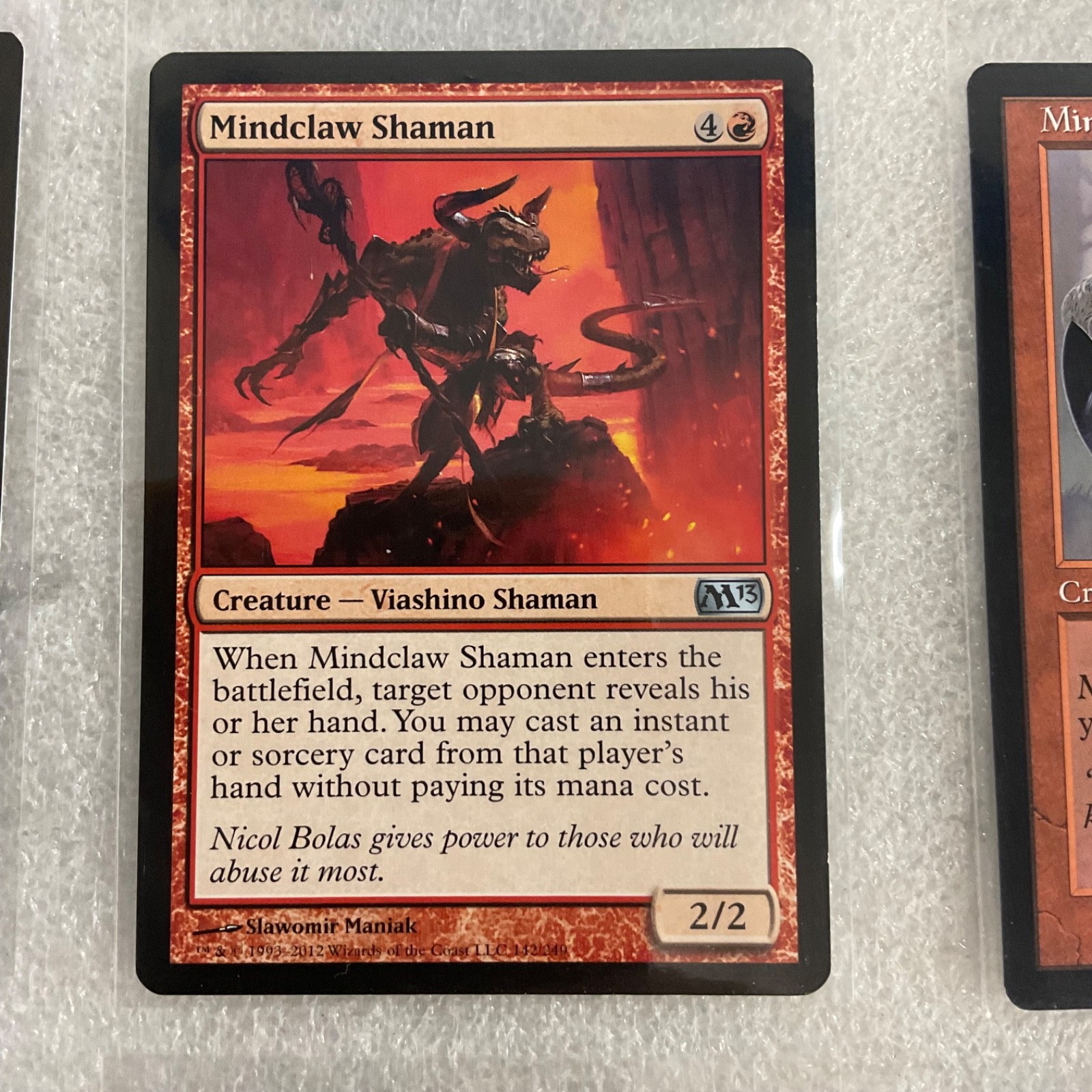 MTG 20 Card Red Lot Mindclaw Shaman Mogg Fanatic Mixed Sets - Image 13