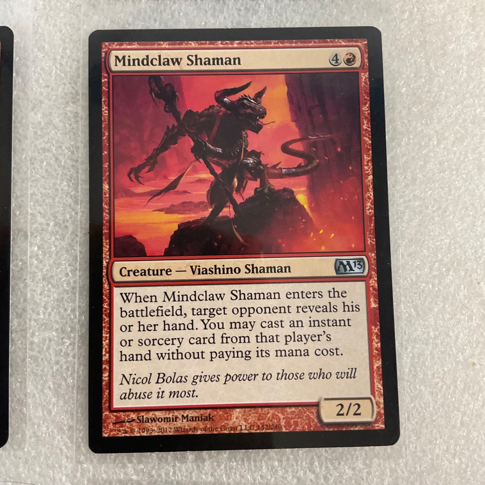MTG 20 Card Red Lot Mindclaw Shaman Mogg Fanatic Mixed Sets - Image 21