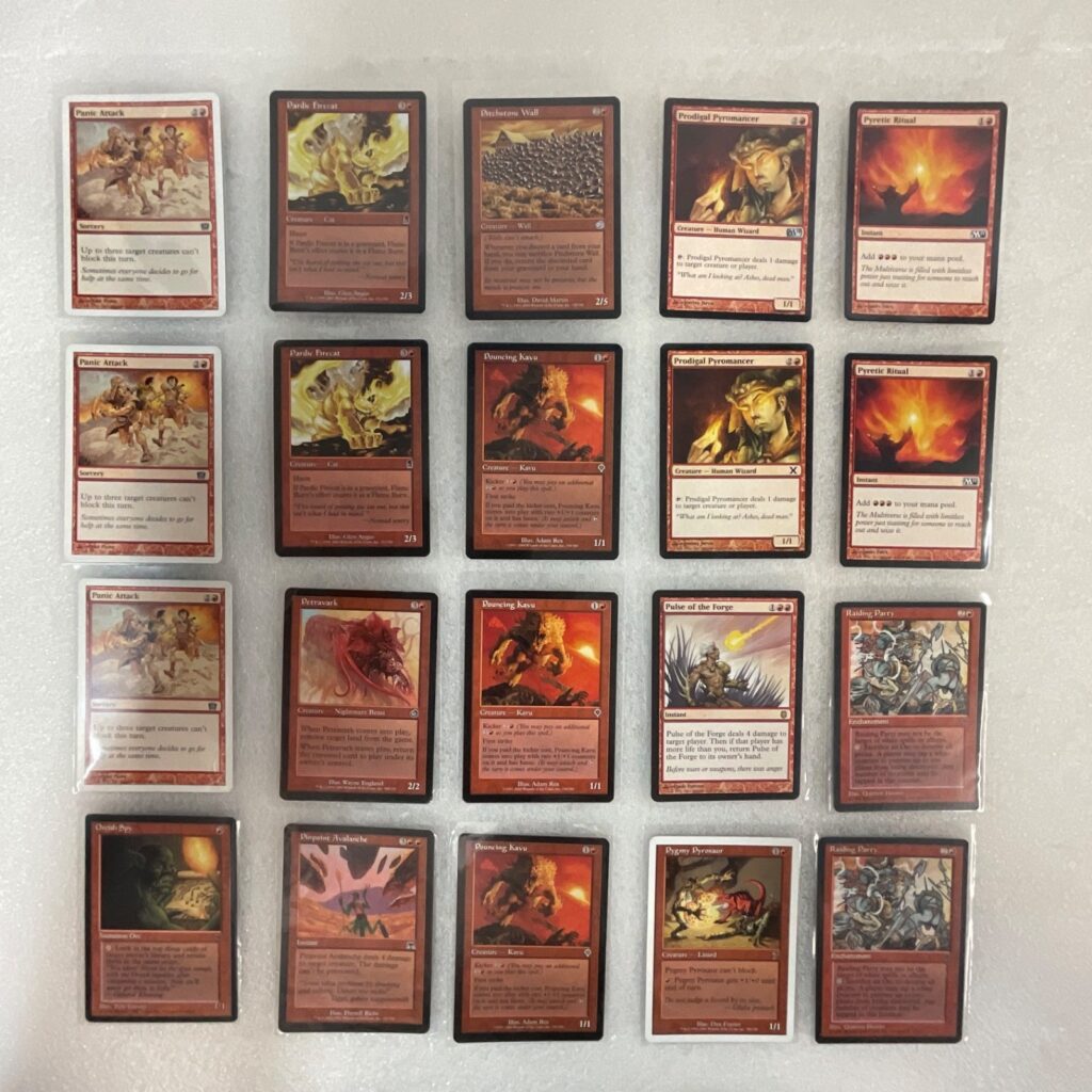 MTG 20 Card Lot Pulse of the Forge Pouncing Kavu Mixed Sets - Image 1
