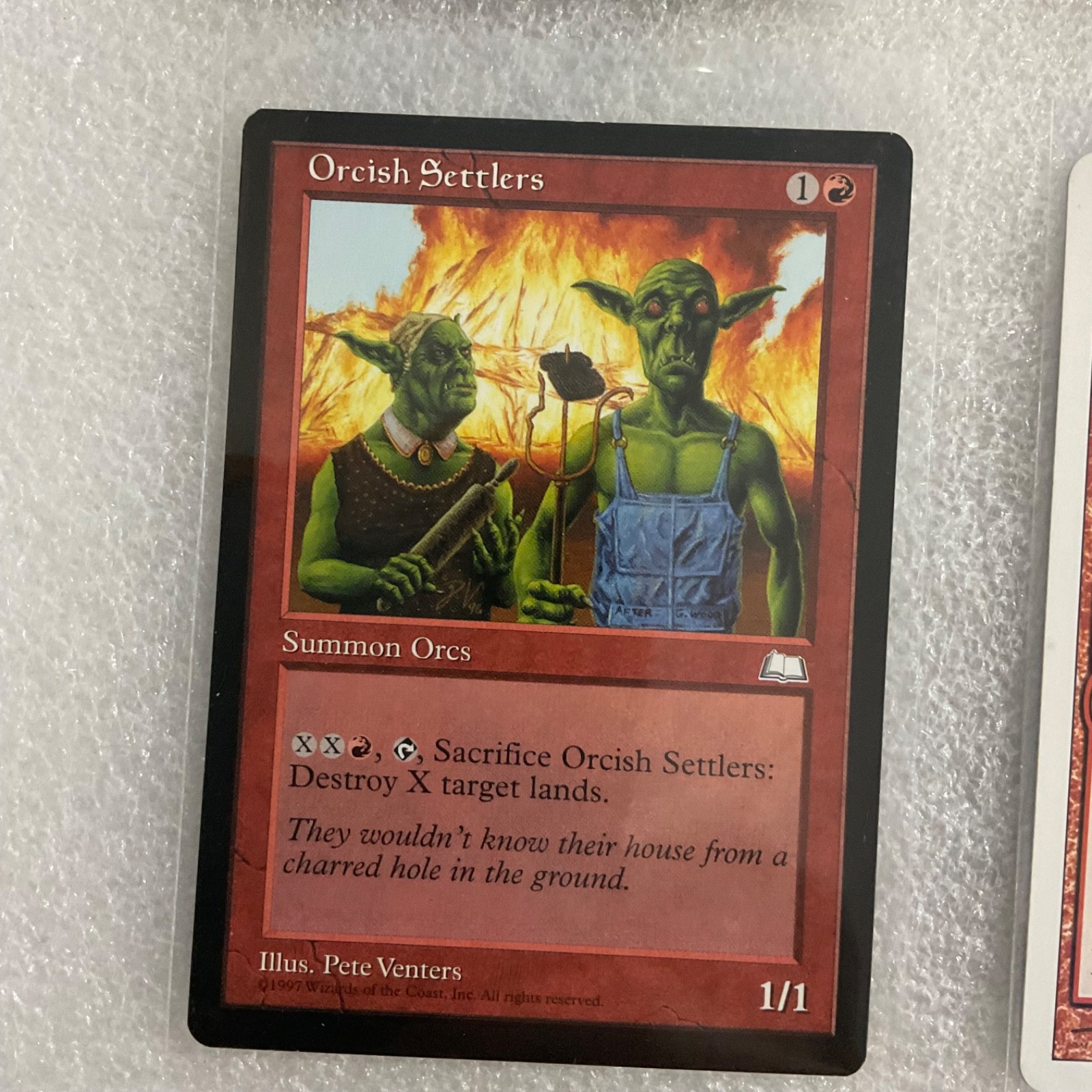 MTG 20 Card Red Lot Ogre Taskmaster Orcish Spy Panic Attack Mixed Sets - Image 6