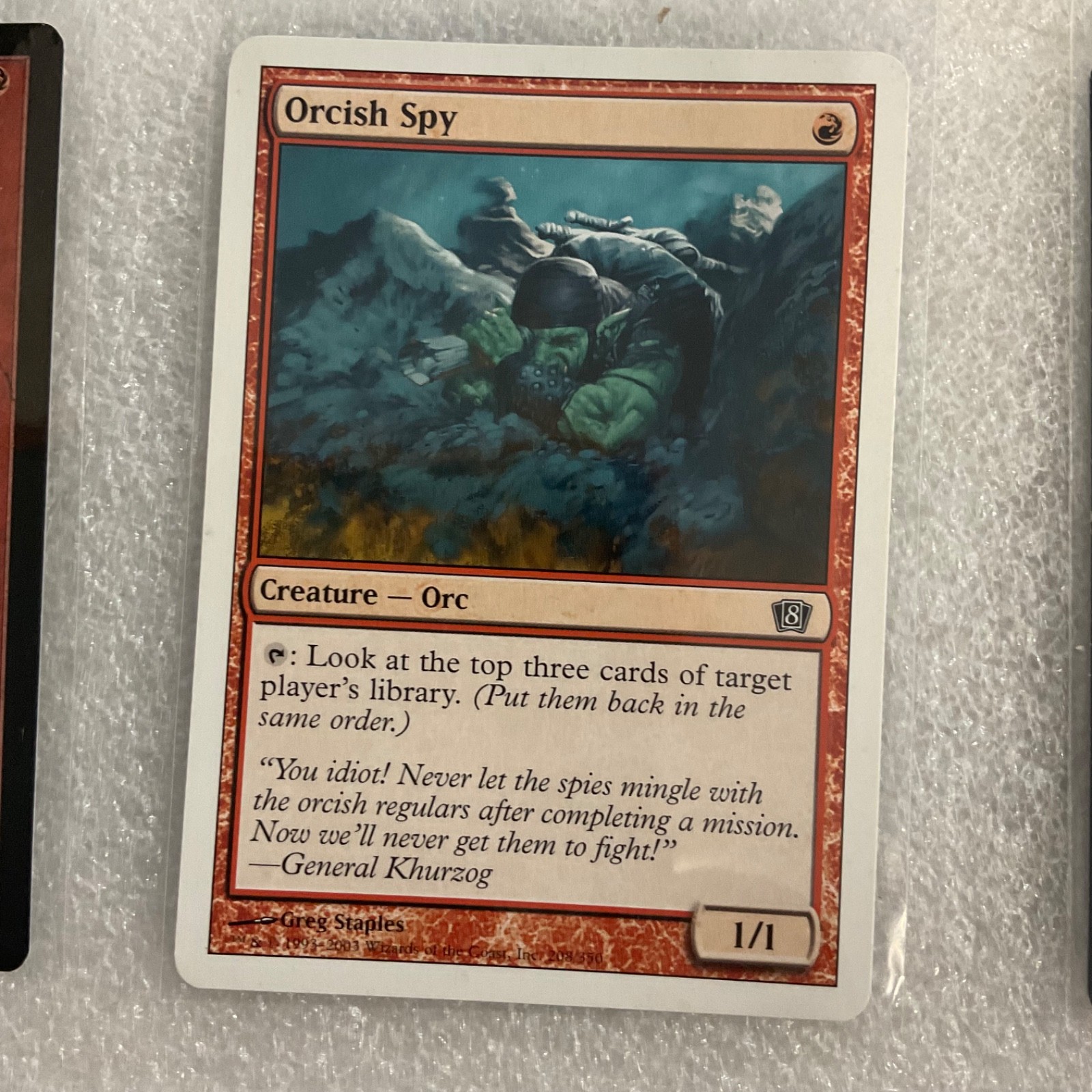 MTG 20 Card Red Lot Ogre Taskmaster Orcish Spy Panic Attack Mixed Sets - Image 7