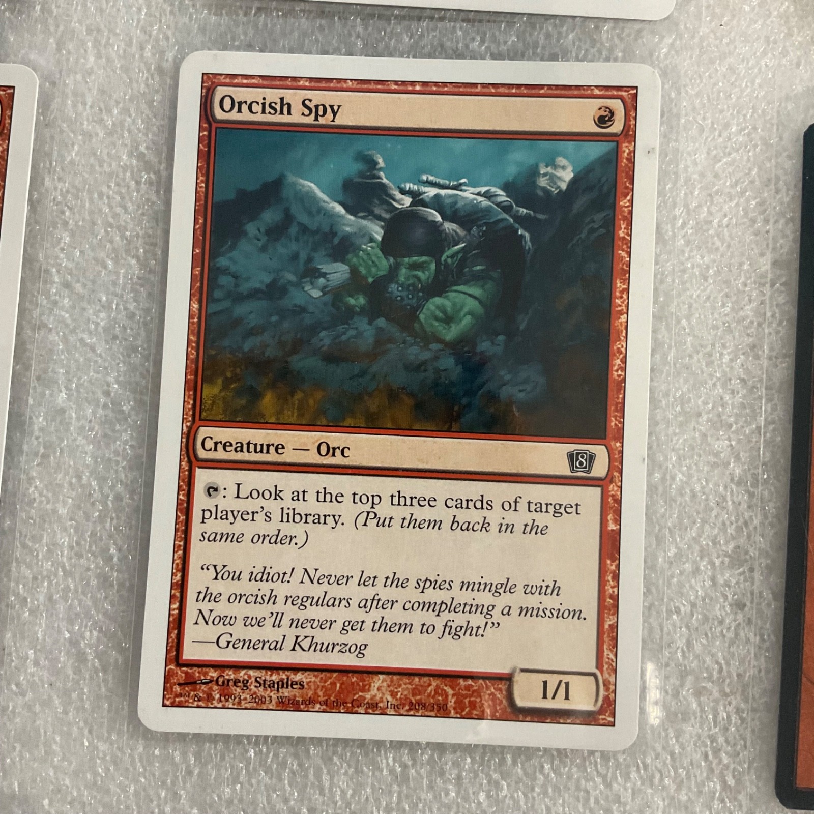 MTG 20 Card Red Lot Ogre Taskmaster Orcish Spy Panic Attack Mixed Sets - Image 8
