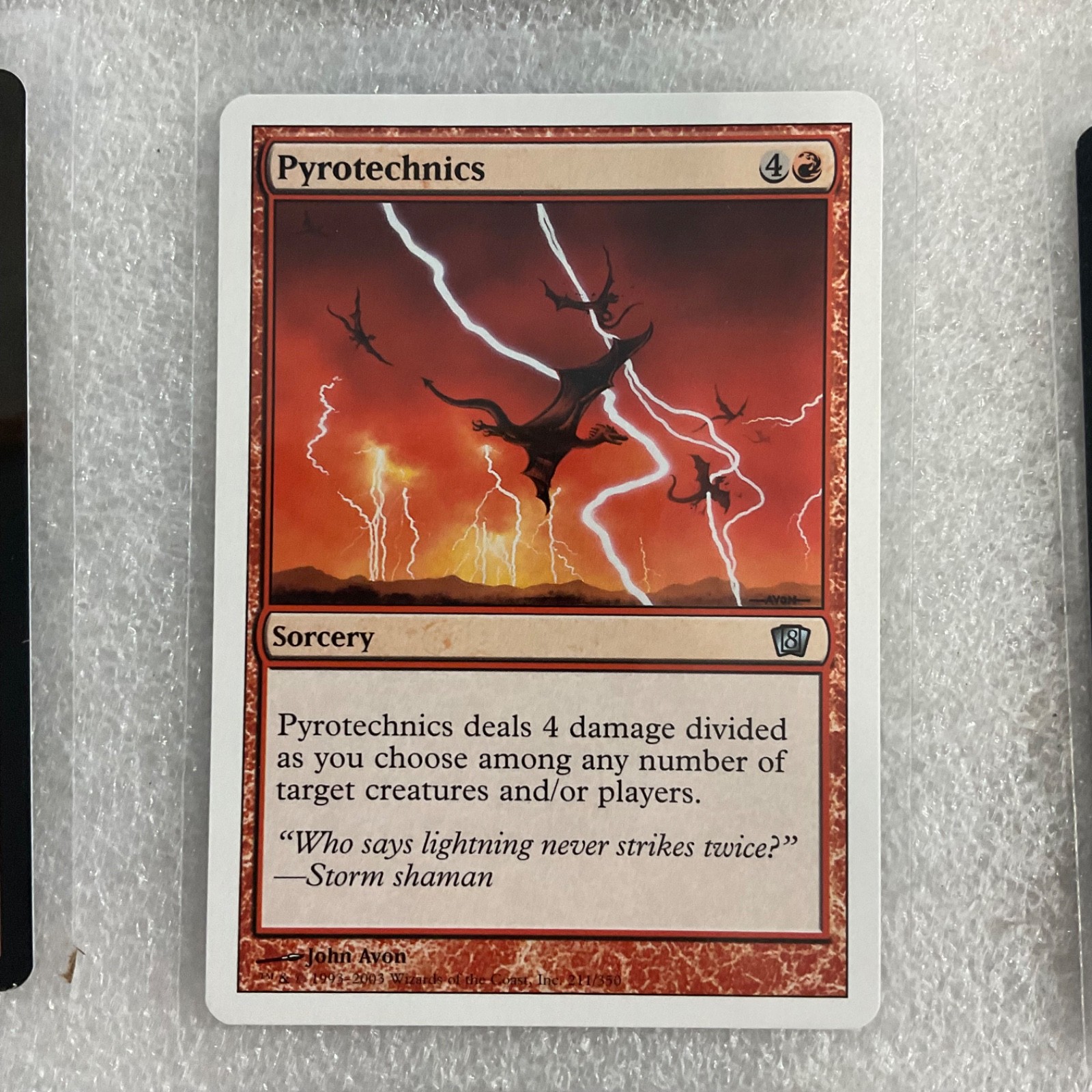 MTG 20 Card Lot Pyrostatic Pillar Pyrotechnics Rain of Salt Mixed Sets - Image 8