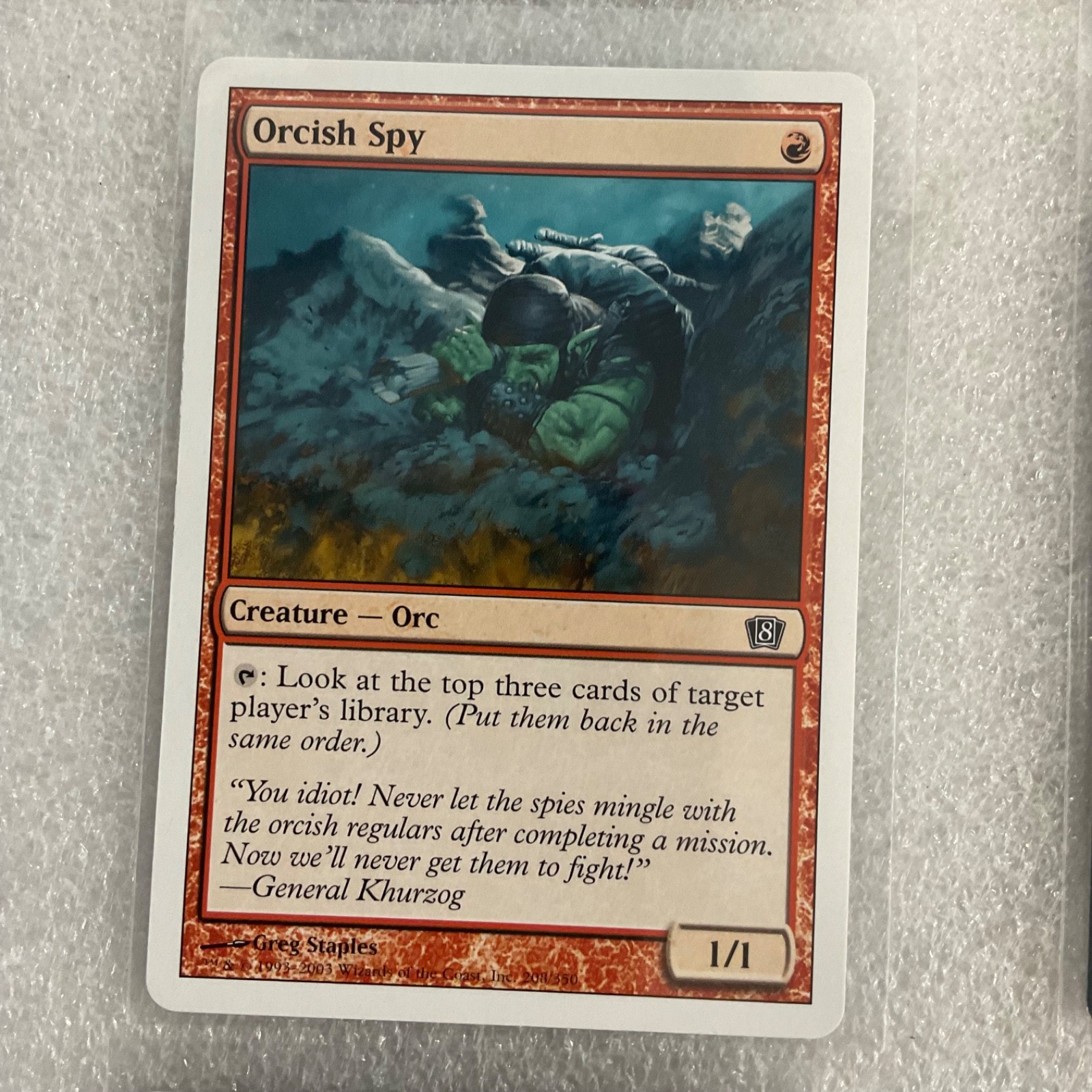 MTG 20 Card Red Lot Ogre Taskmaster Orcish Spy Panic Attack Mixed Sets - Image 9