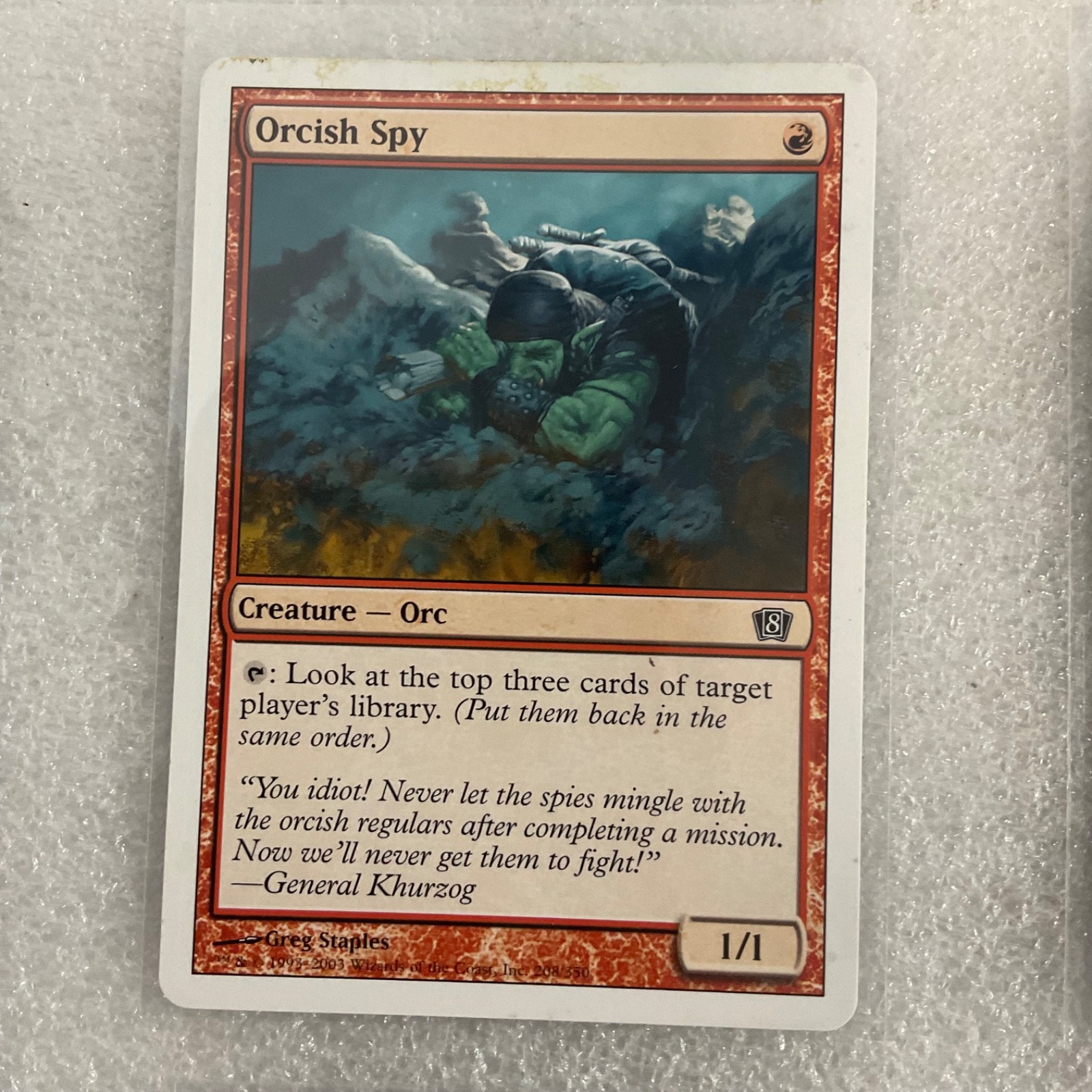 MTG 20 Card Red Lot Ogre Taskmaster Orcish Spy Panic Attack Mixed Sets - Image 10