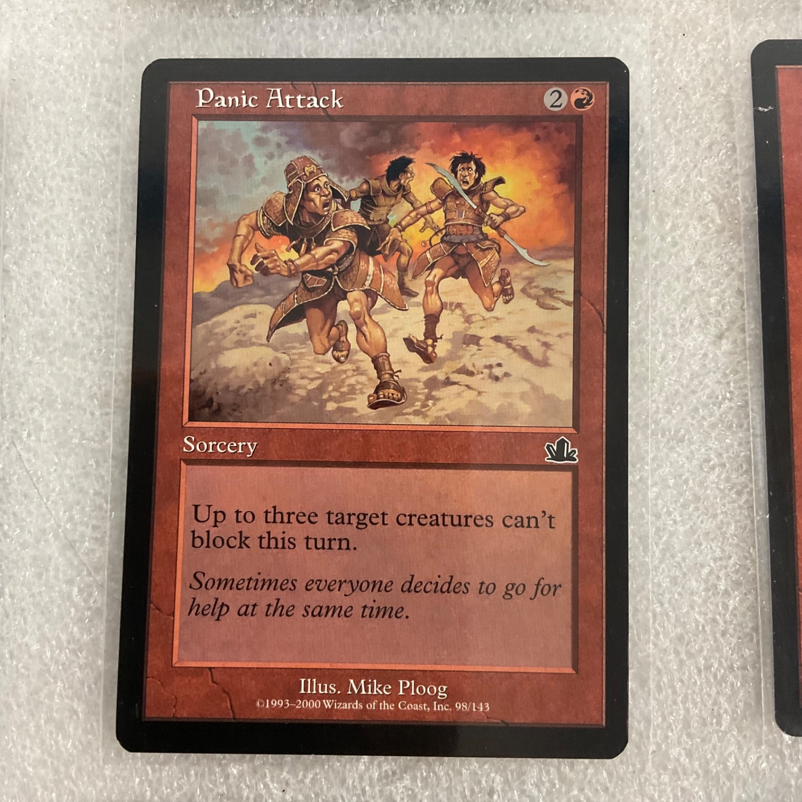 MTG 20 Card Red Lot Ogre Taskmaster Orcish Spy Panic Attack Mixed Sets - Image 17