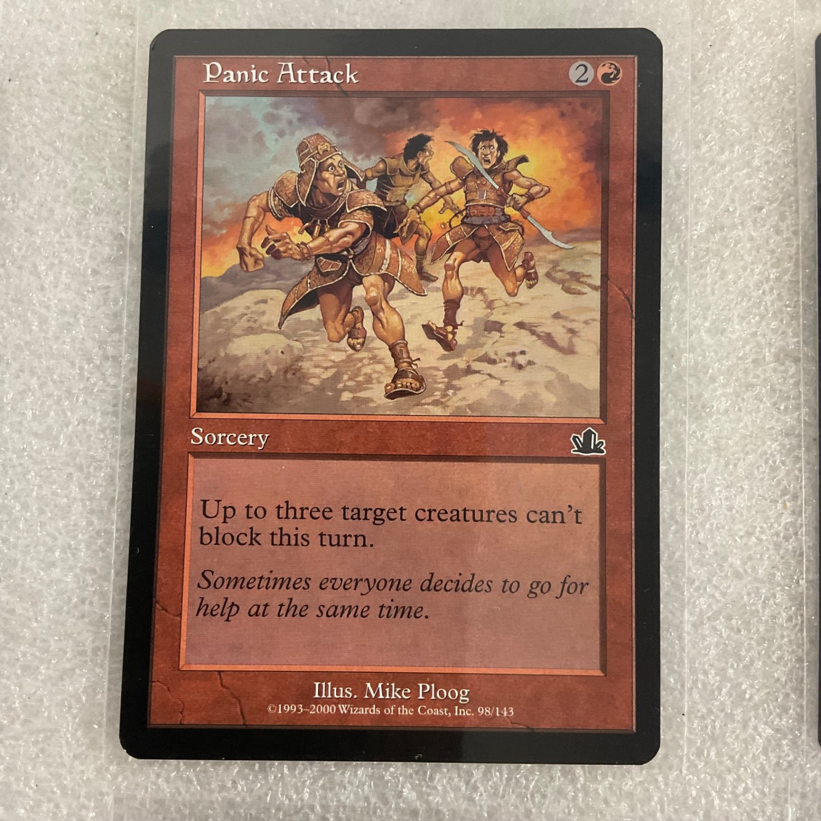 MTG 20 Card Red Lot Ogre Taskmaster Orcish Spy Panic Attack Mixed Sets - Image 18