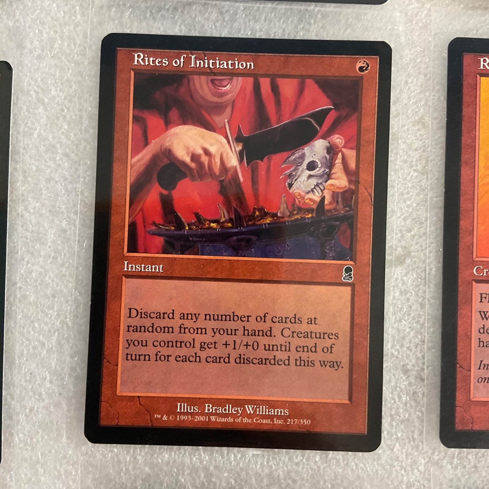 MTG 20 Card Lot Rogue Kavu Rock Badger Rites of Initiation Mixed Sets - Image 8