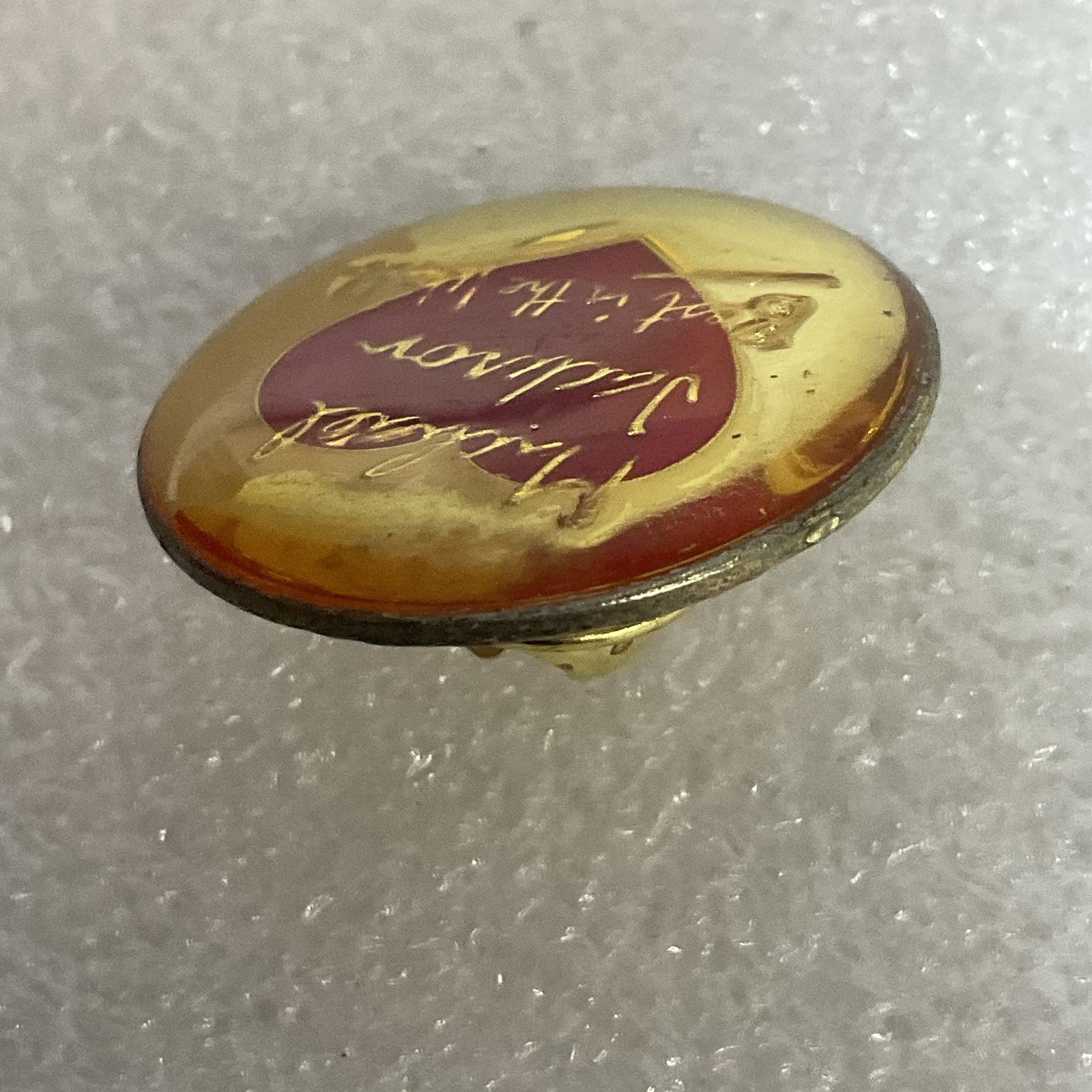 Vtg Michael Jackson Best In The World 1” Round Pin Pinback Heart GnuCollectibles - Image 5