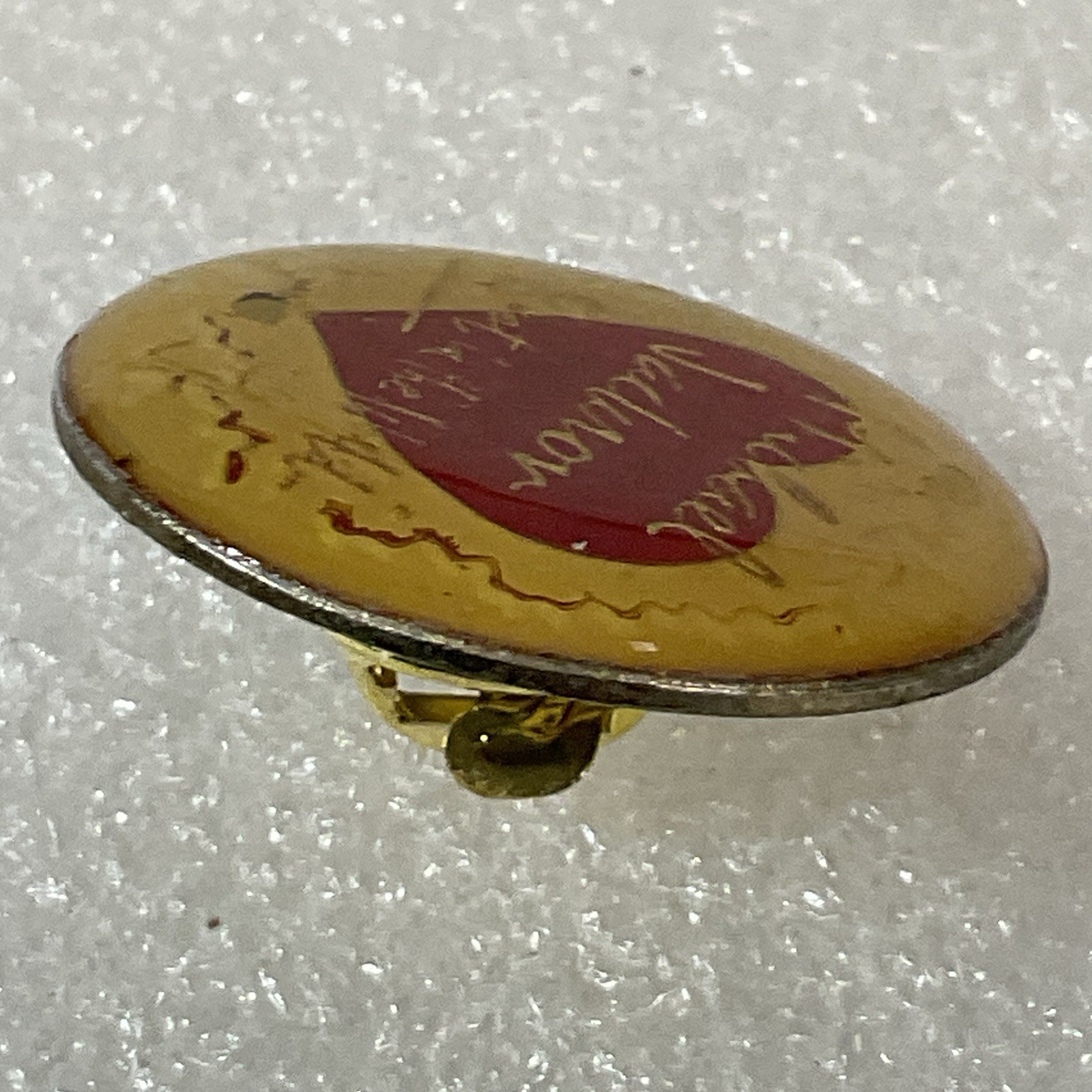 Michael Jackson Best In The World 1” Round Pin Pinback Heart Vtg GnuCollectibles - Image 6