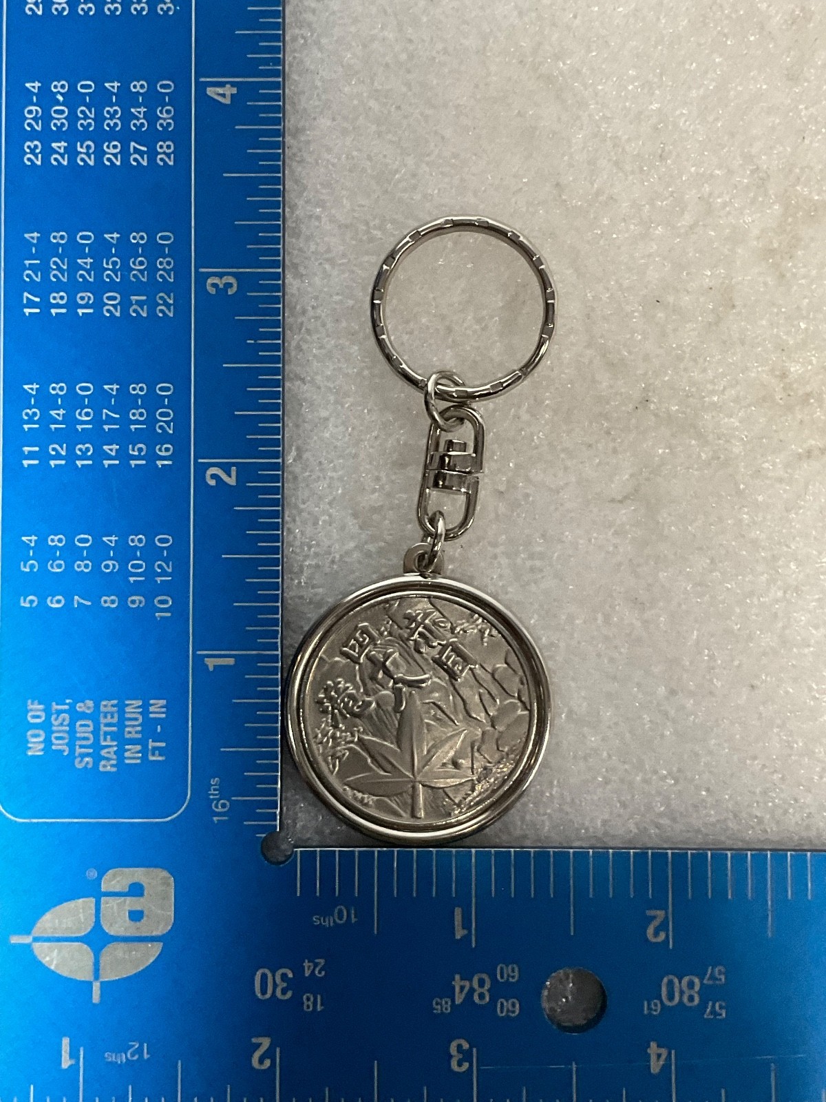 Akame 48 Waterfalls Japan Salamanders Center Keychain 2in Souvenir Metal - Image 8