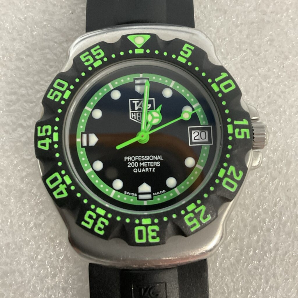 TAG Heuer Formula 1 375.513 Quartz 200M Watch Full Service Papers Box Parts - Image 1