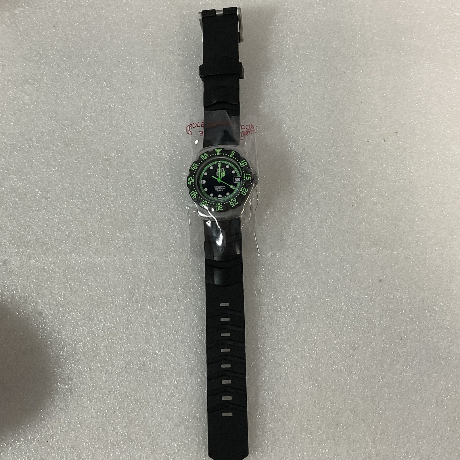 TAG Heuer Formula 1 375.513 Quartz 200M Watch Full Service Papers Box Parts - Image 5