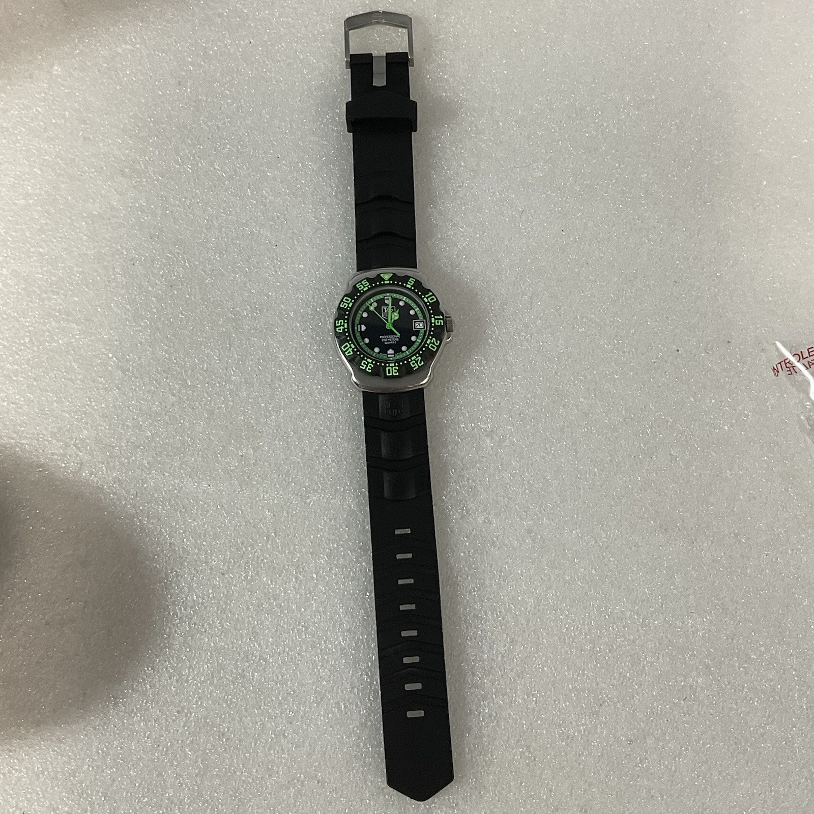 TAG Heuer Formula 1 375.513 Quartz 200M Watch Full Service Papers Box Parts - Image 6