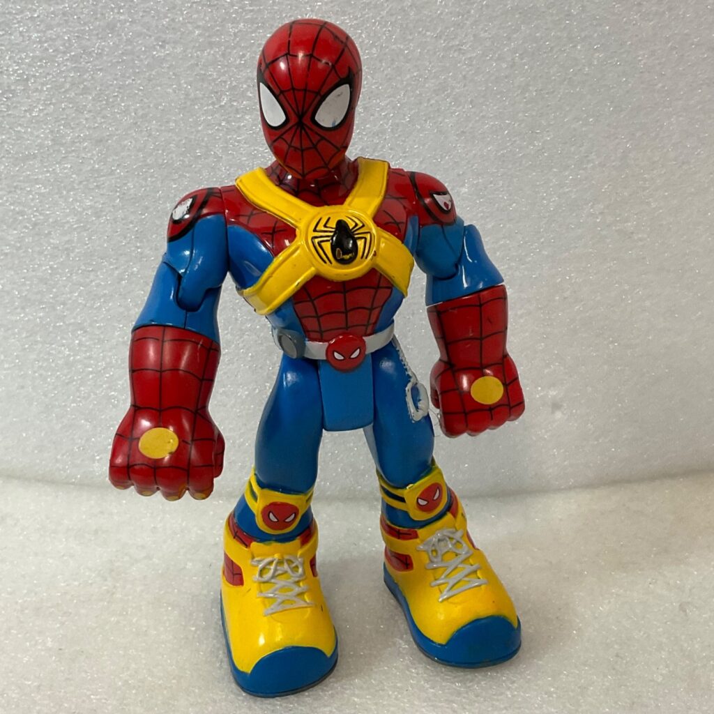 2005 Toy Biz Marvel Spider-Man Action Figure 10in Yellow Boots - Image 1