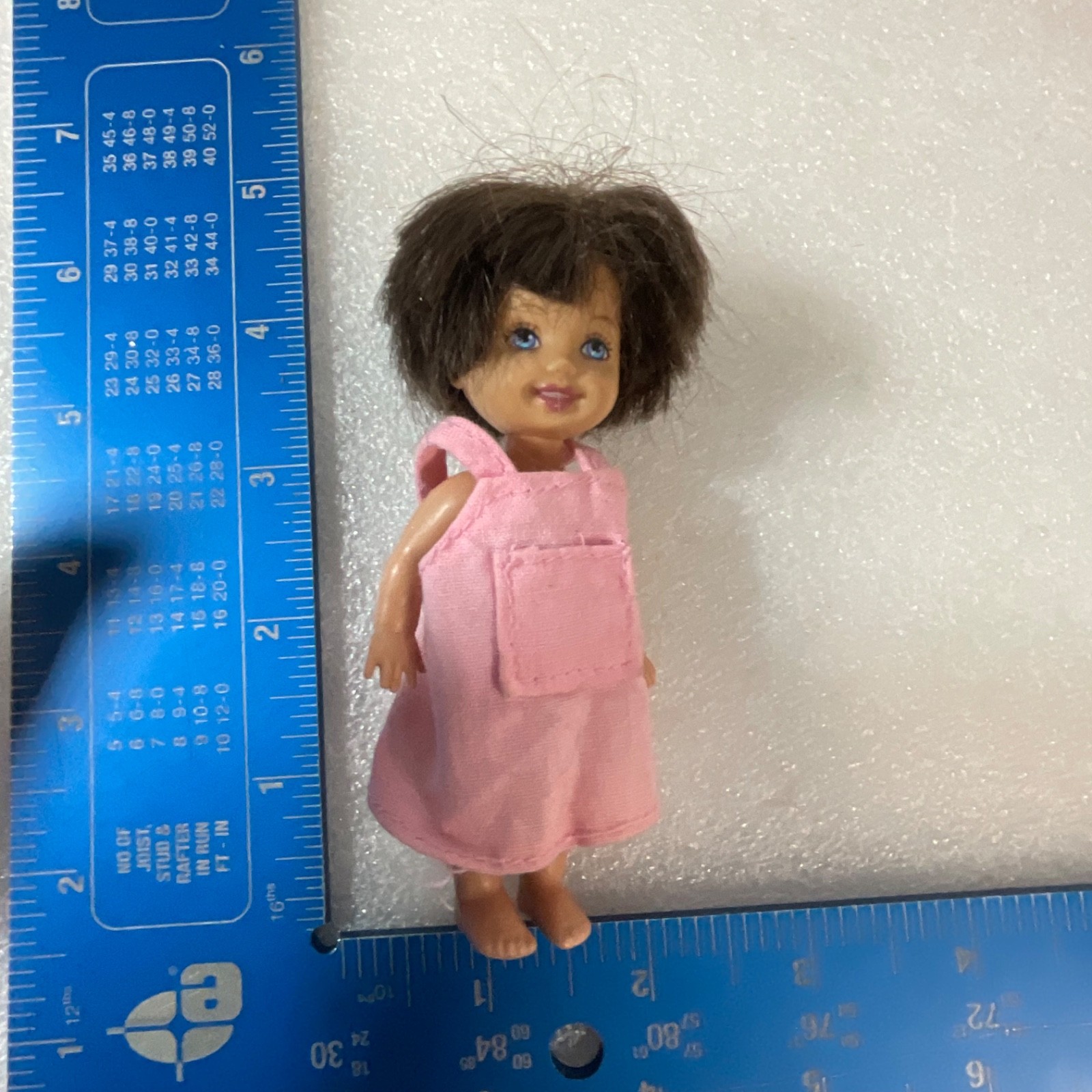 Vintage 3 Doll Lot 8in 7in 4in Mattel & Others Marked As Is - Image 7