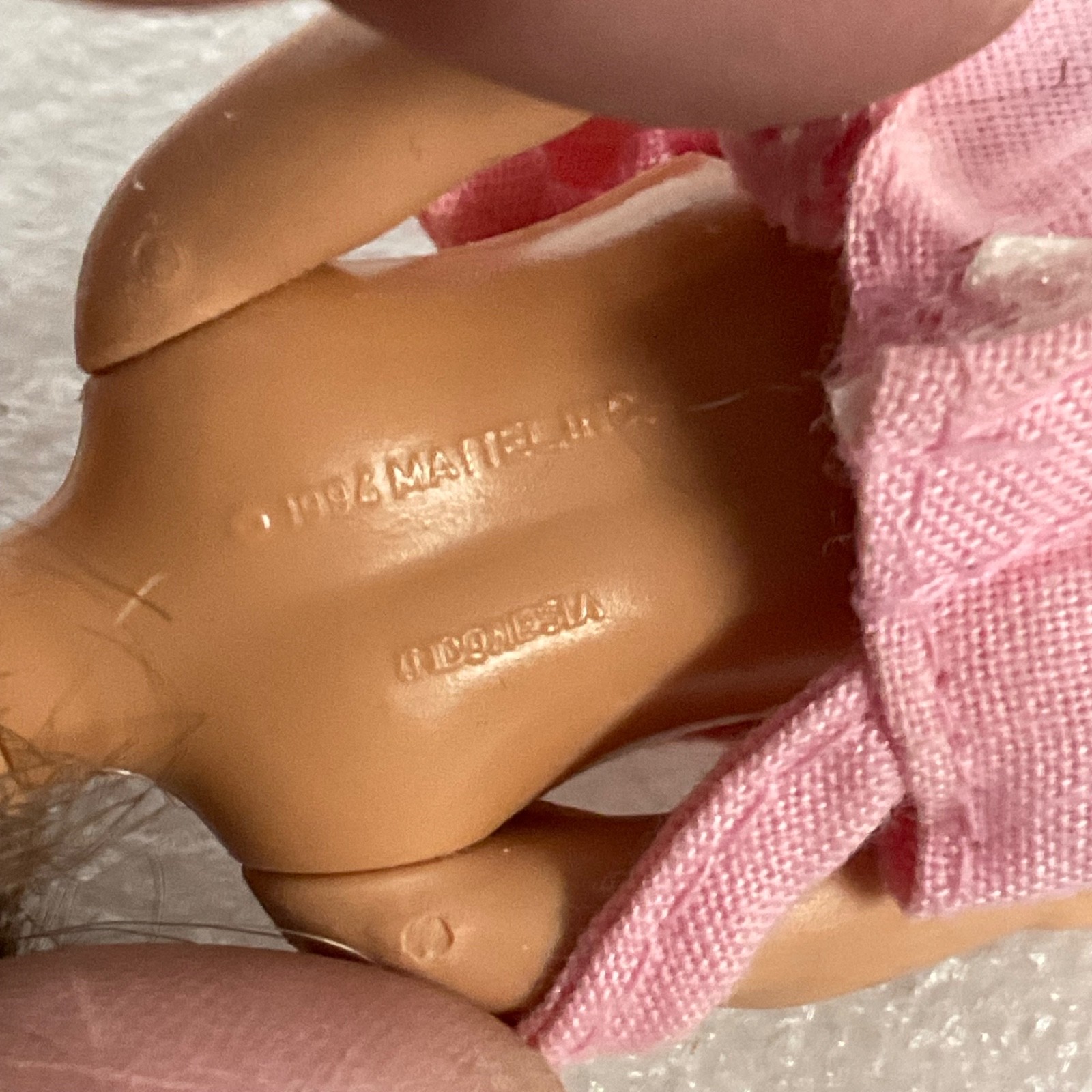 Vintage 3 Doll Lot 8in 7in 4in Mattel & Others Marked As Is - Image 13
