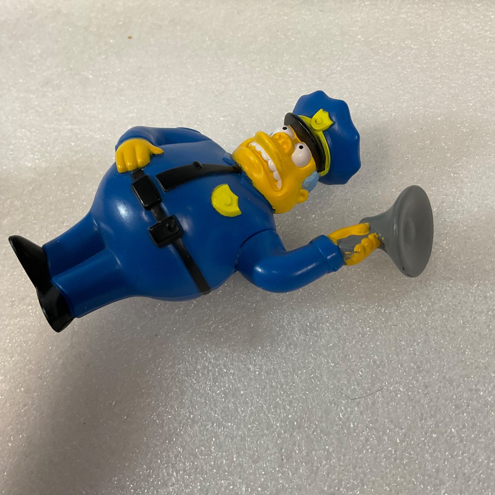 2007 Officer Wiggins Burger King Toy 4in Electronic Figure AS-IS - Image 2