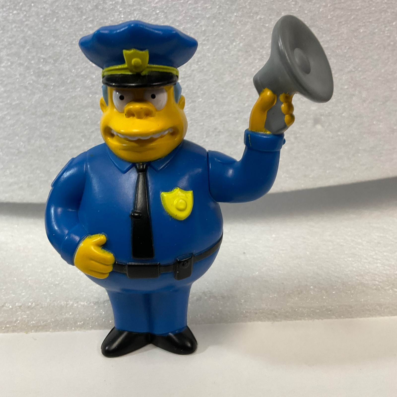 2007 Officer Wiggins Burger King Toy 4in Electronic Figure AS-IS - Image 1