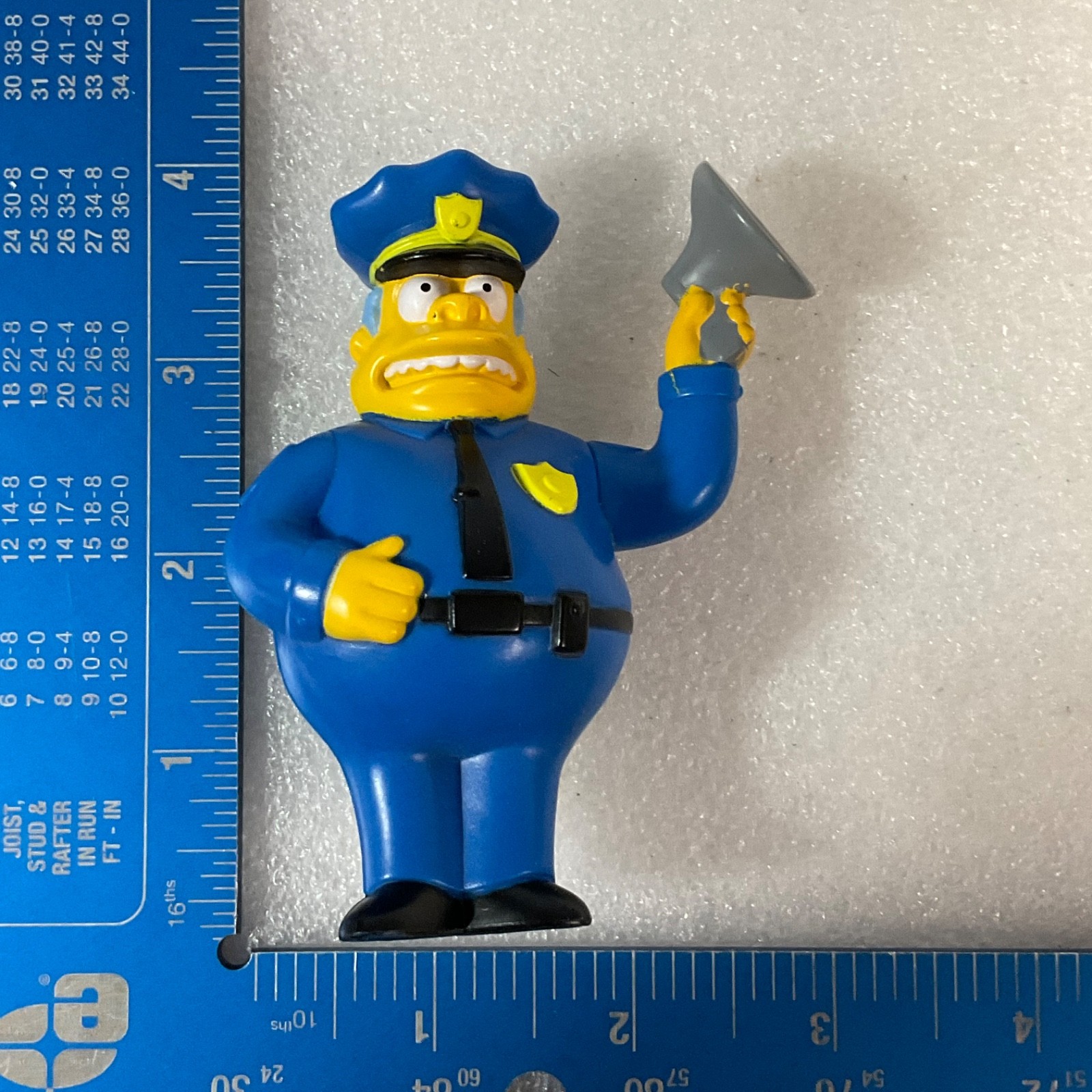 2007 Officer Wiggins Burger King Toy 4in Electronic Figure AS-IS - Image 8