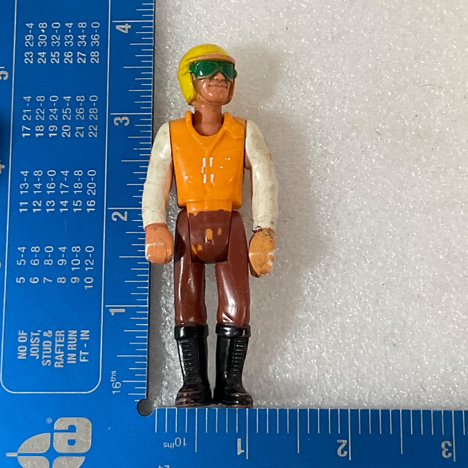 1974 Fisher Price Adventure People Motorcycle Rider 3.5in Figure - Image 8