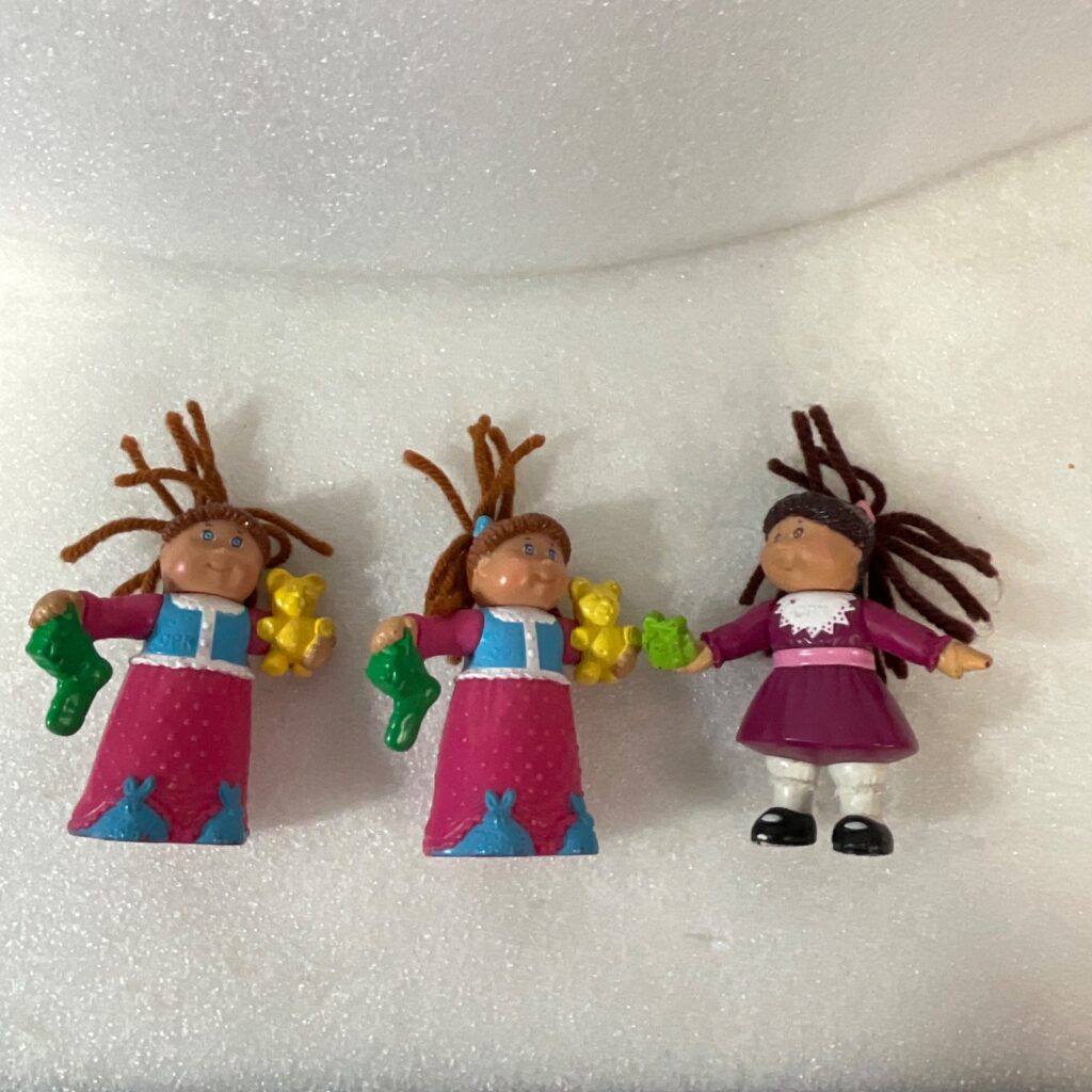 Cabbage Patch Kids 3in PVC Figure Lot 1992 OAA China - Image 1