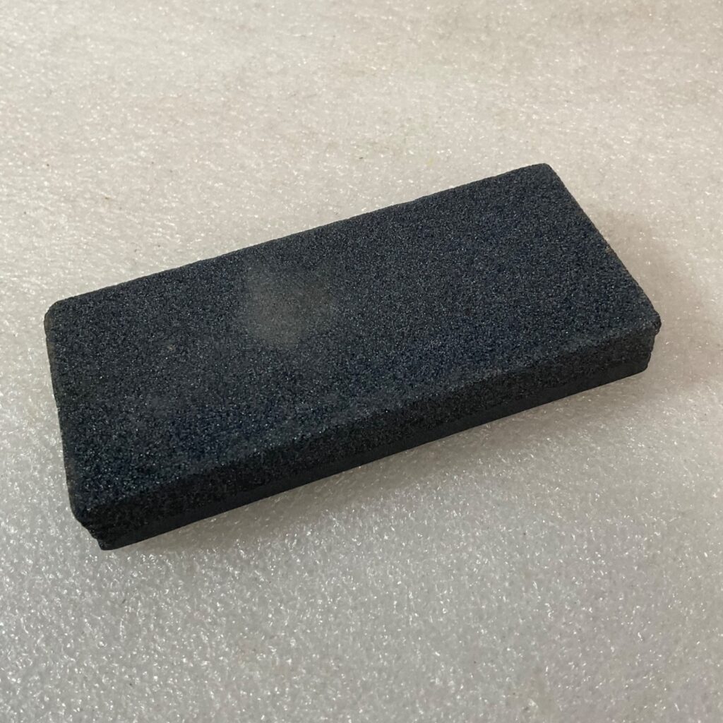 Sharpening Stone Block 4in Rectangular Knife Tool Sharpener - Image 1