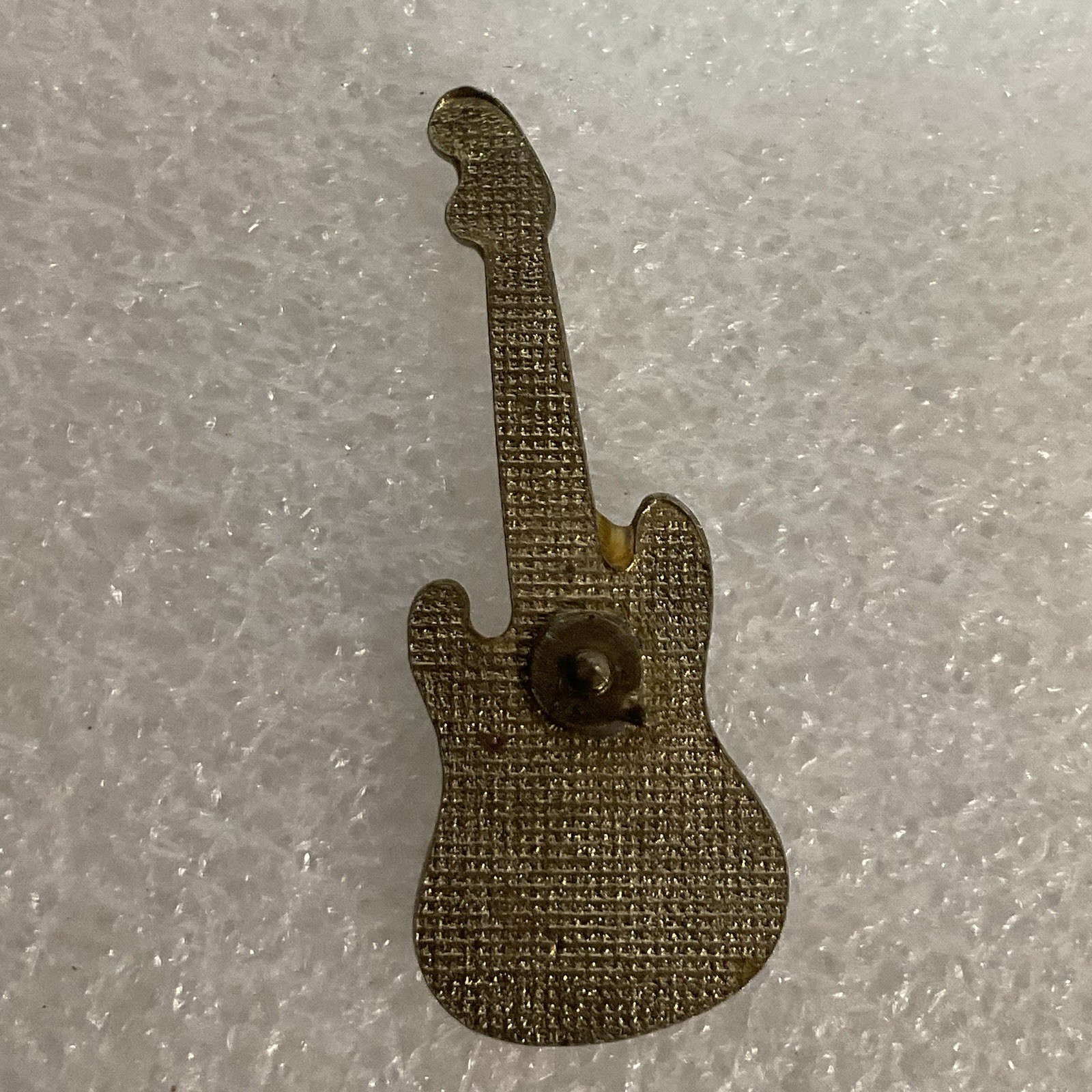 The J Geils Band Black &Gold Guitar Enamel Metal Vtg Pin Pinback GnuCollectibles - Image 2