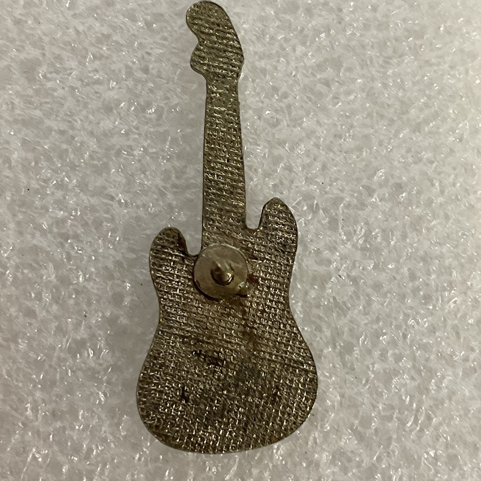 The J Geils Band Black &Gold Guitar Enamel Metal Pin Vtg Pinback GnuCollectibles - Image 2