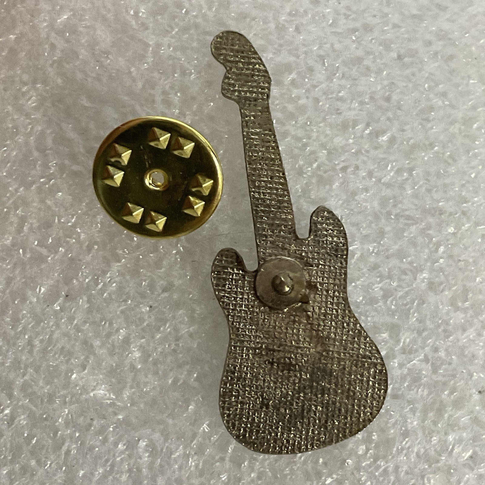 The J Geils Band Black &Gold Guitar Enamel Metal Pin Vtg Pinback GnuCollectibles - Image 6