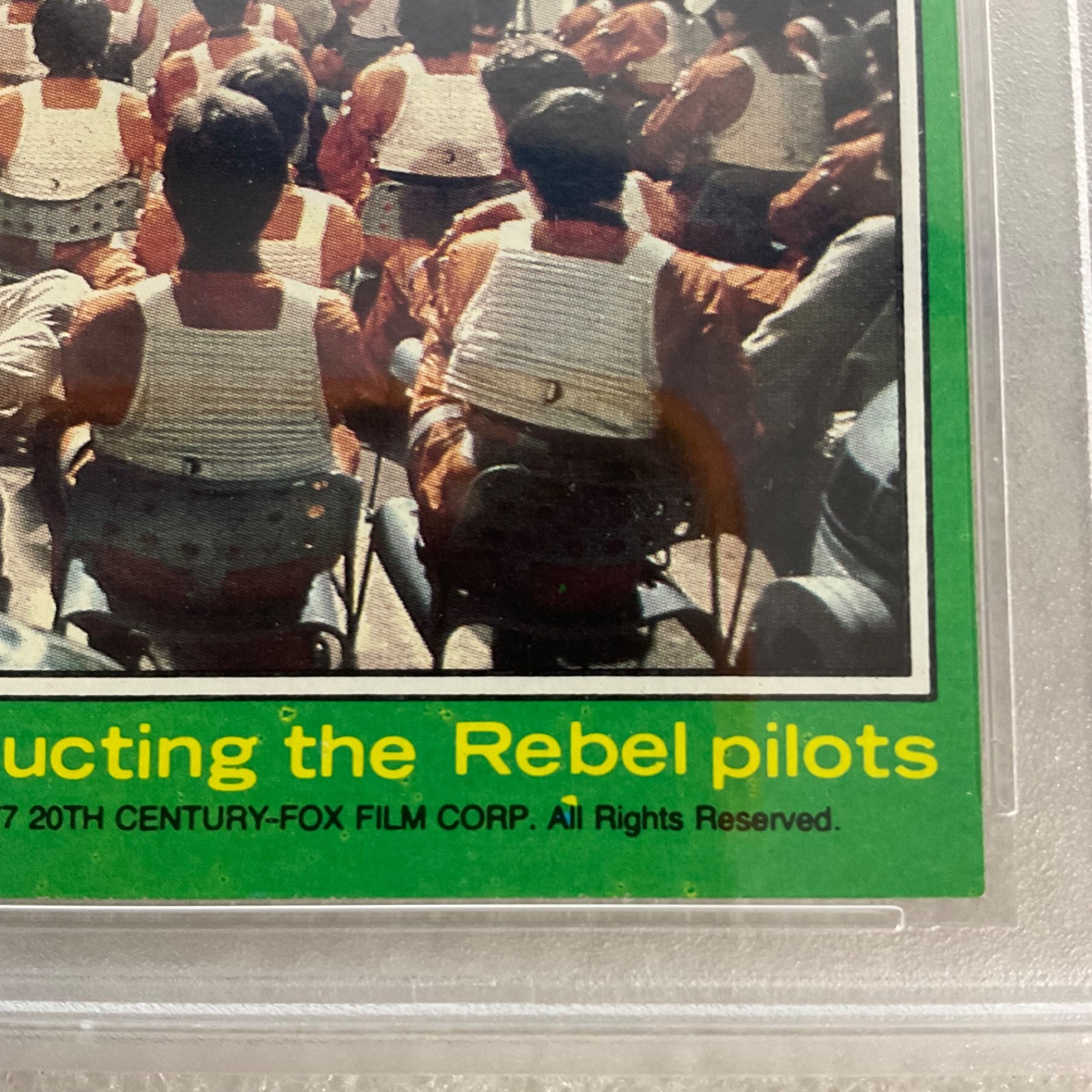 1977 Star Wars #227 Instructing Rebel Pilots PSA 8 CERT#54997725 - Image 7