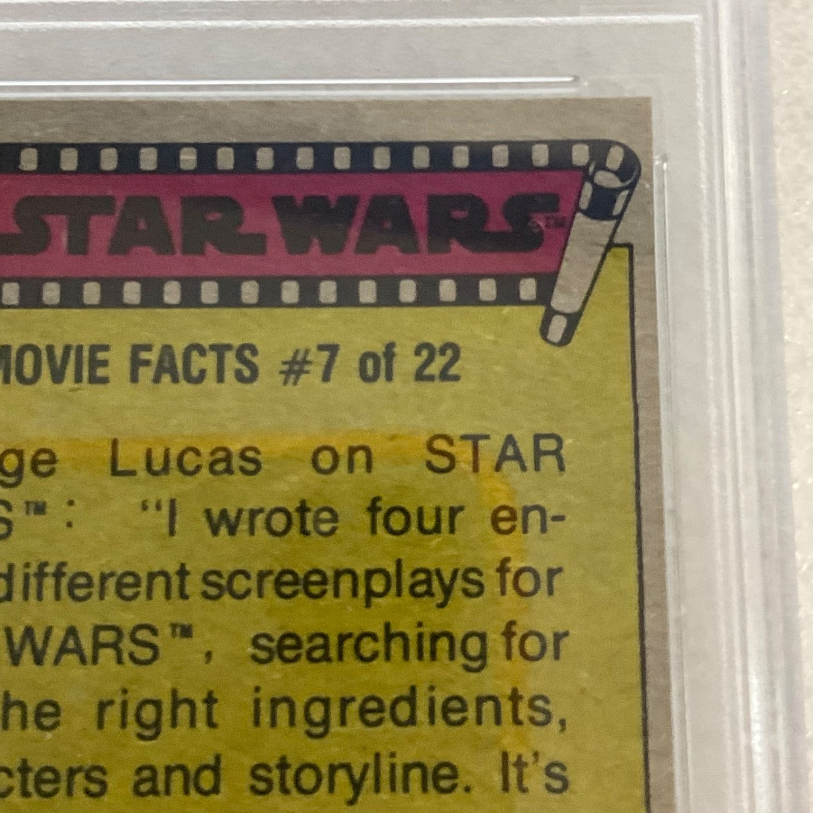 1977 Star Wars #227 Instructing Rebel Pilots PSA 8 CERT#54997725 - Image 12