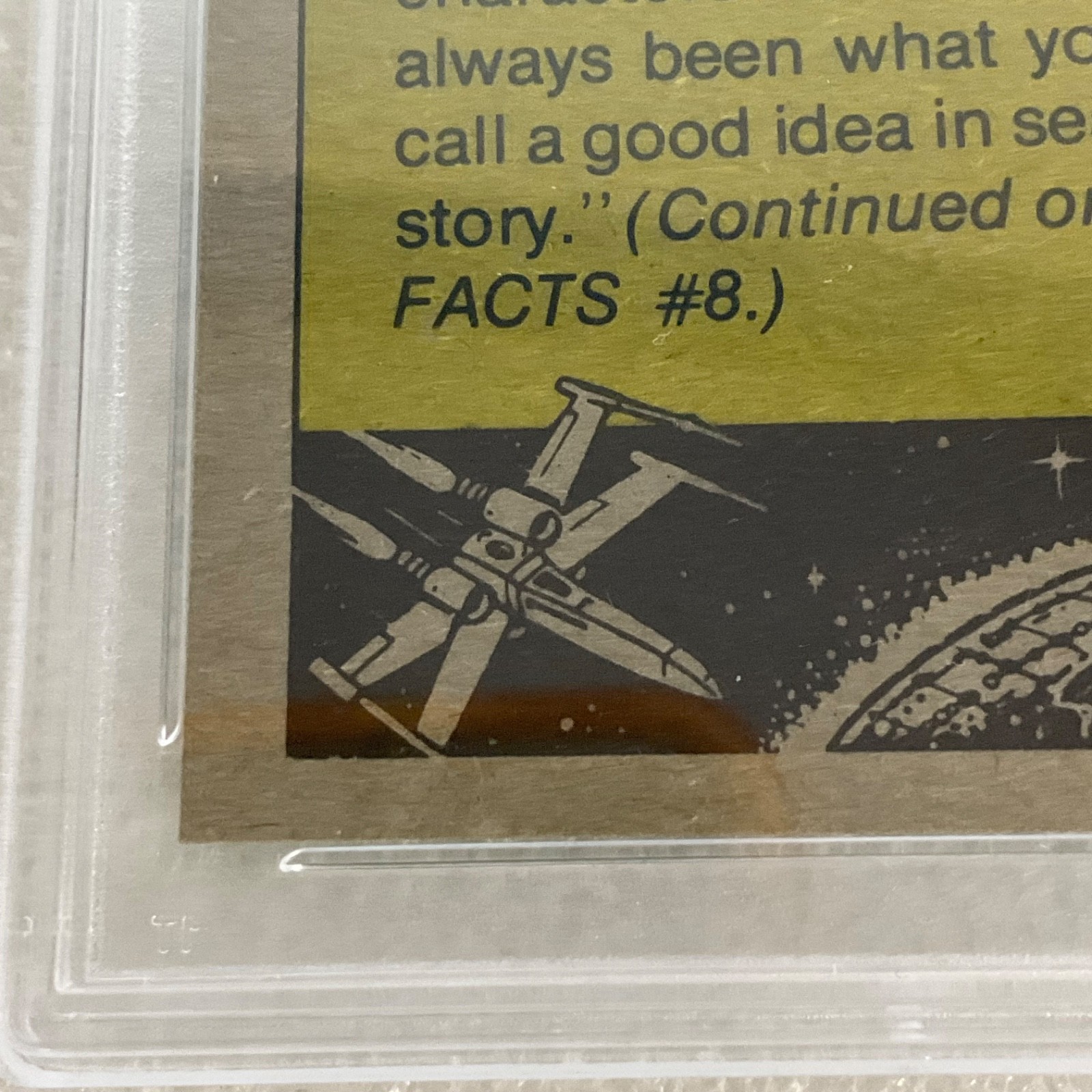 1977 Star Wars #227 Instructing Rebel Pilots PSA 8 CERT#54997725 - Image 14