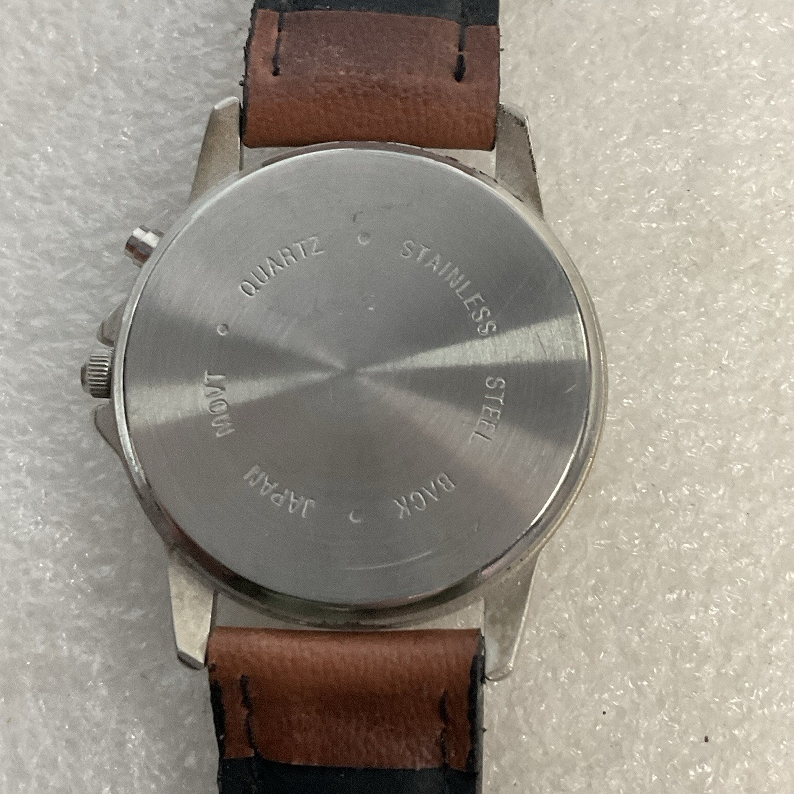 Time Quartz Watch Leather Band GnuFashion - Image 4
