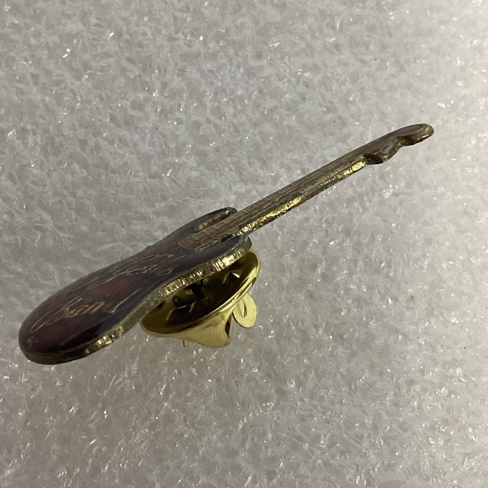 The J Geils BandRed & Gold Guitar Enamel Vtg Metal Pin Pinback GnuCollectibles - Image 8