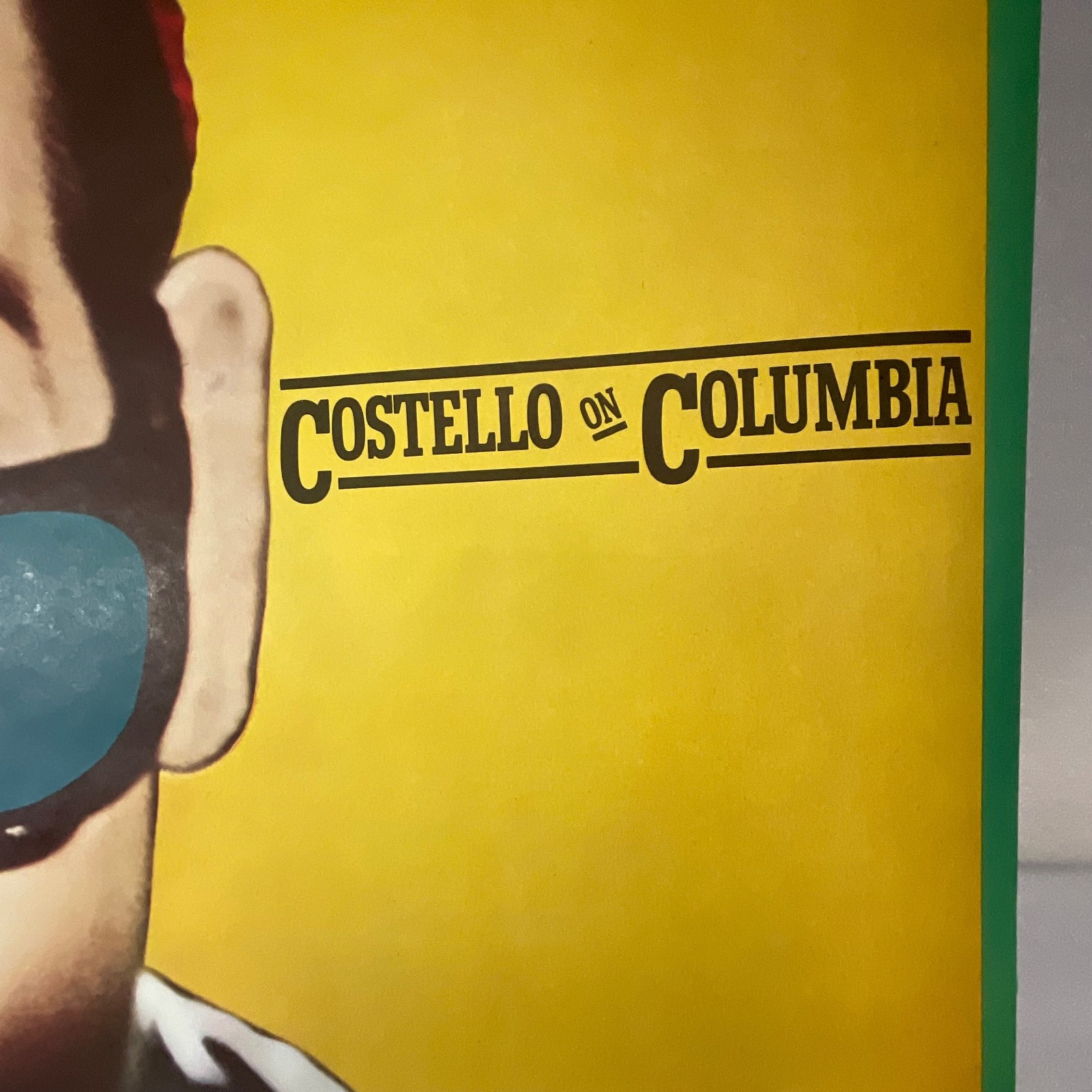 Elvis Costello Trust Poster 33in x 48in Columbia Promo Vintage Wall Art - Image 5