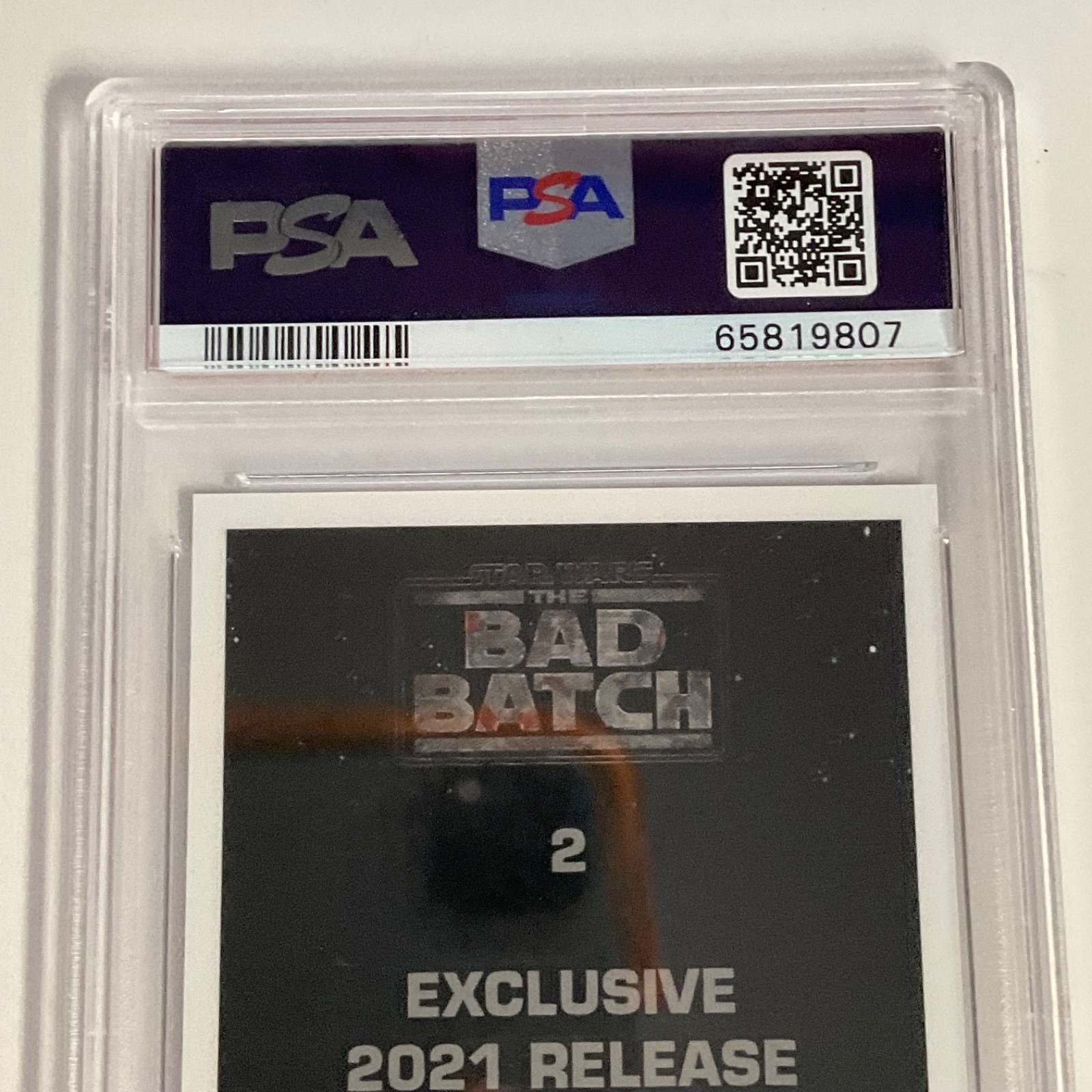 Star Wars 2021 Topps Echo Bad Batch #2 PSA 9 CERT#65819807 - Image 10