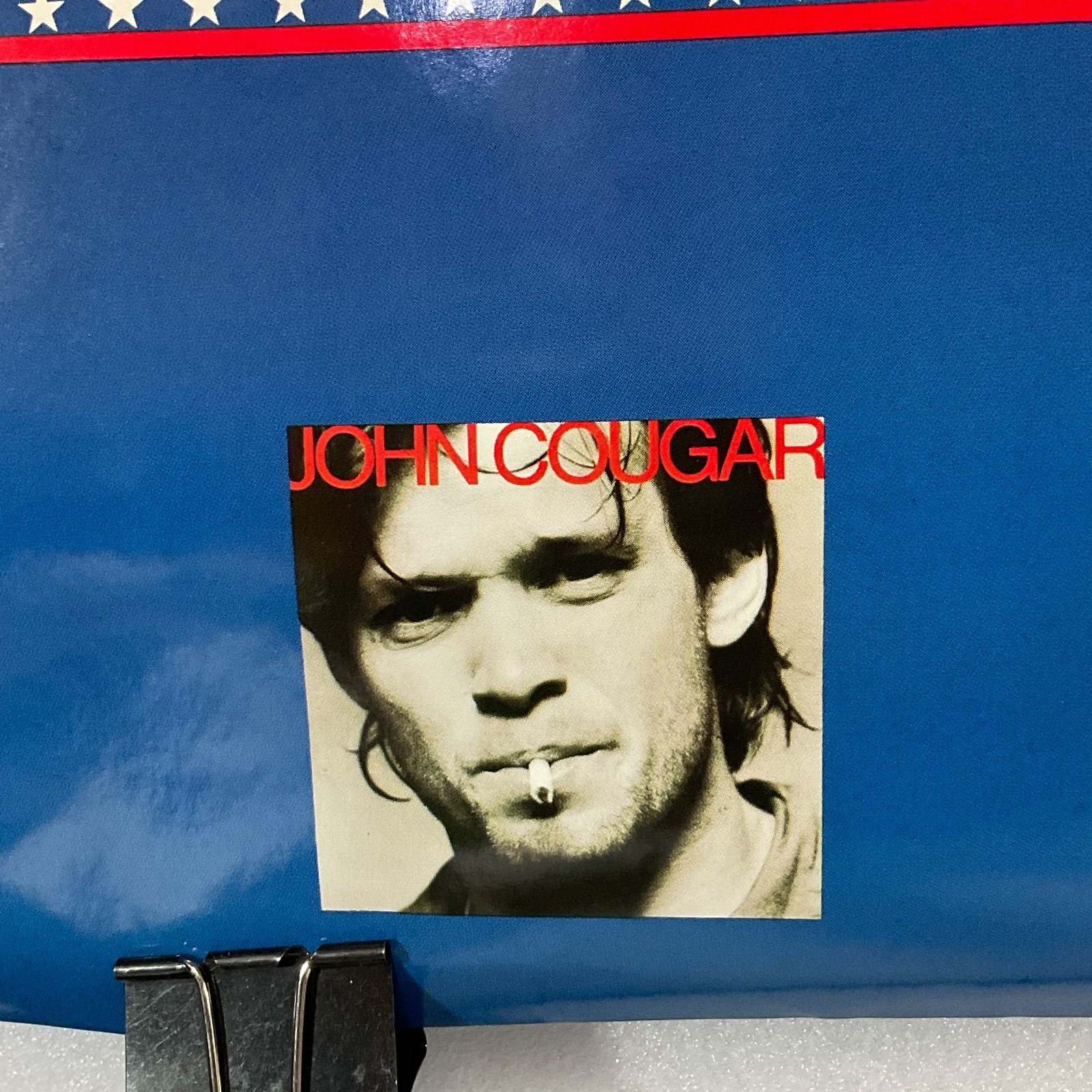 Vintage John Cougar American Fool Poster 36in x 24in PolyGram - Image 5