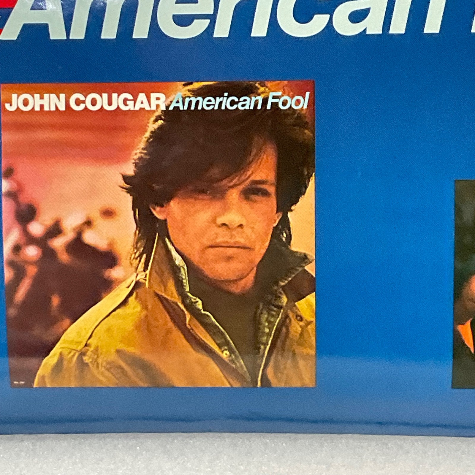 Vintage John Cougar American Fool Poster 36in x 24in PolyGram - Image 15