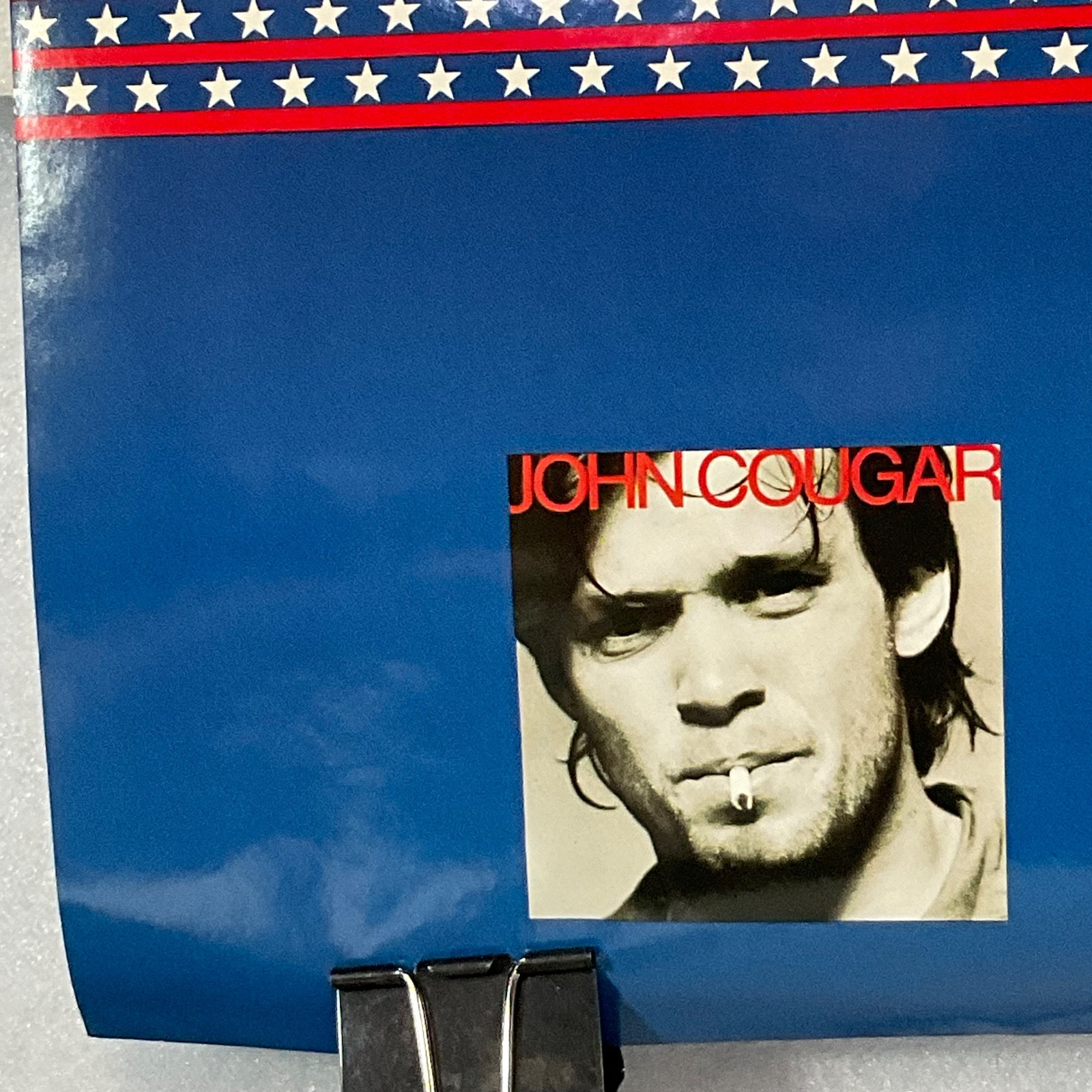 Vintage John Cougar American Fool Poster 36in x 24in PolyGram - Image 16